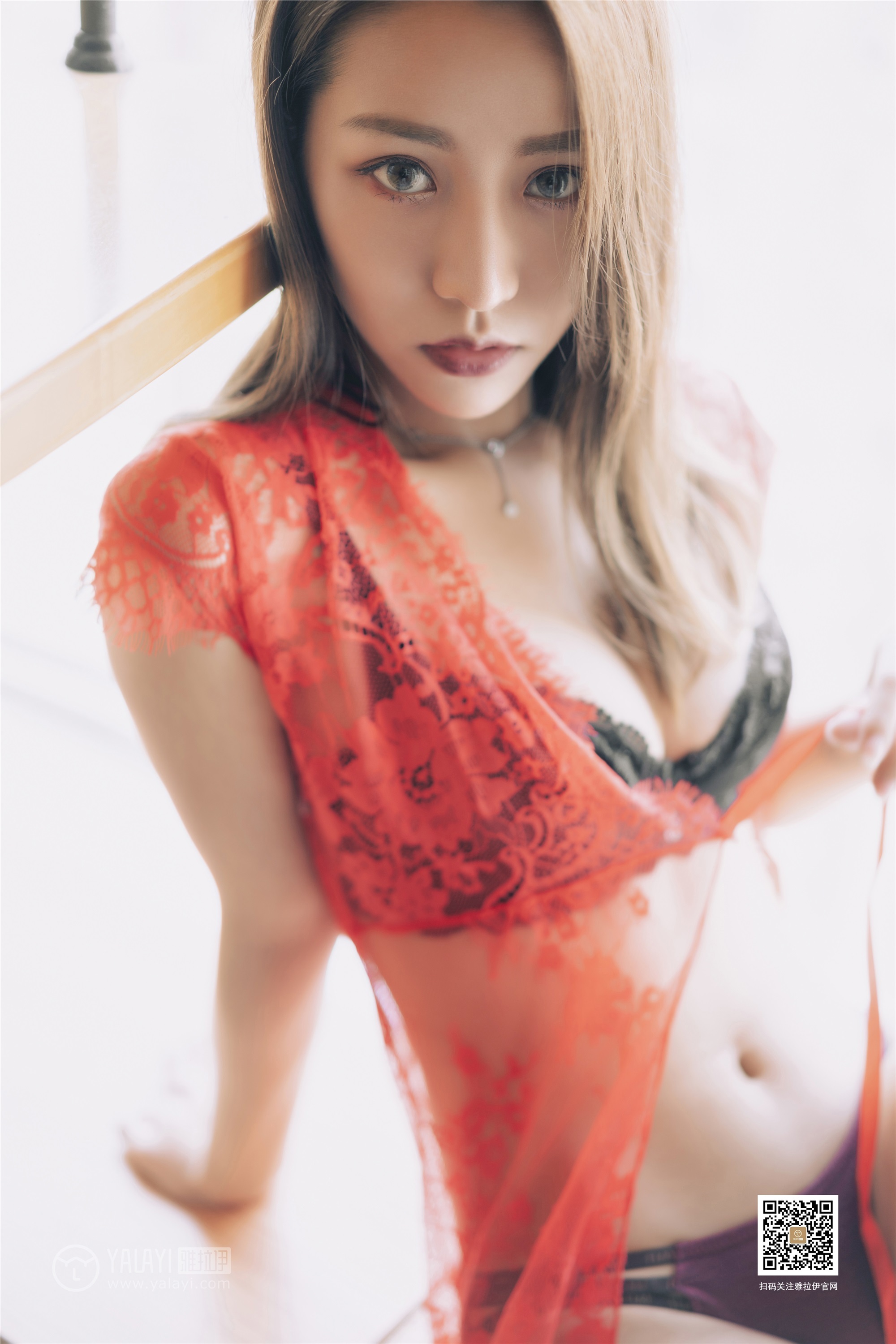 YaLaYi雅拉伊 2019-08-23 Vol.0368 芊芊 红与黑