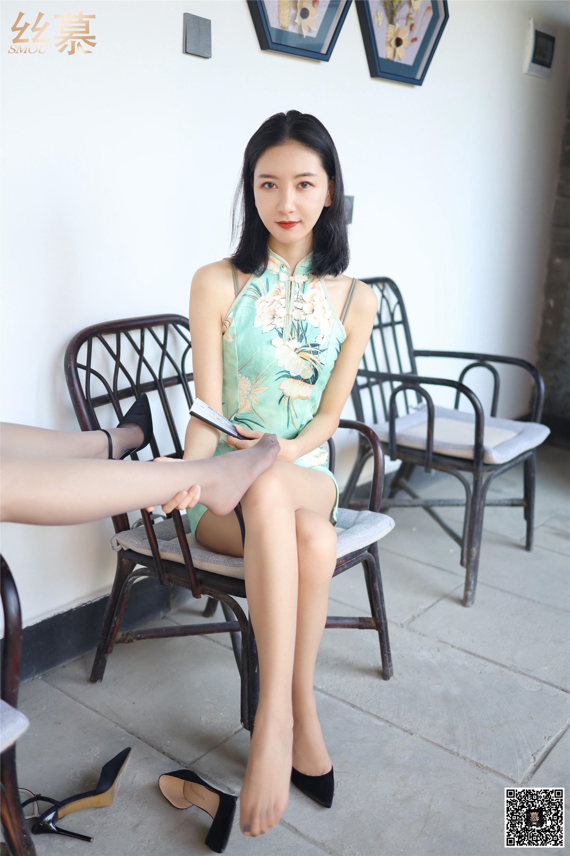 丝慕写真 SM291 茗茗&紫宁《大姨太和二姨太》