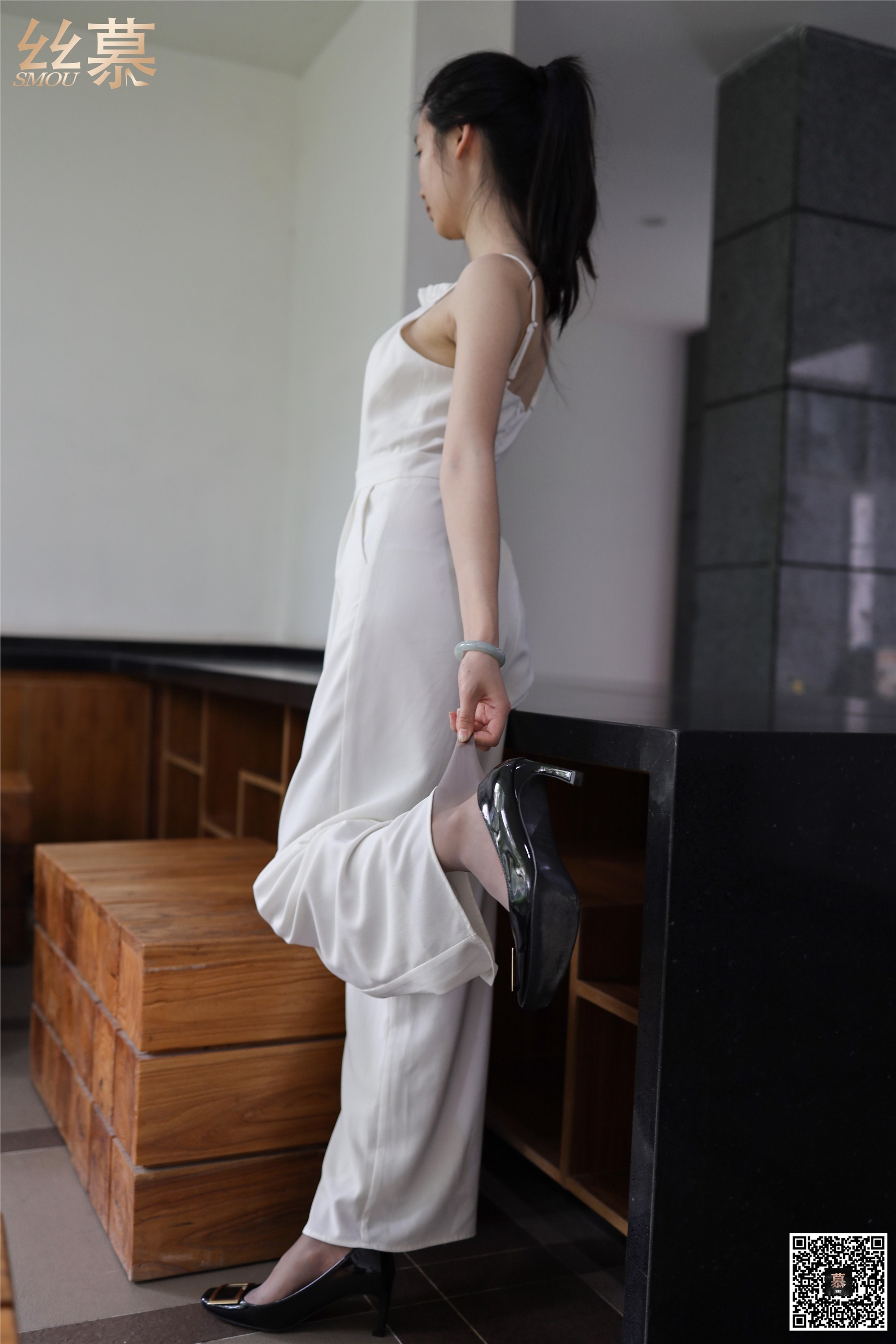 丝慕写真  SM313 蕾丝也能裤里丝