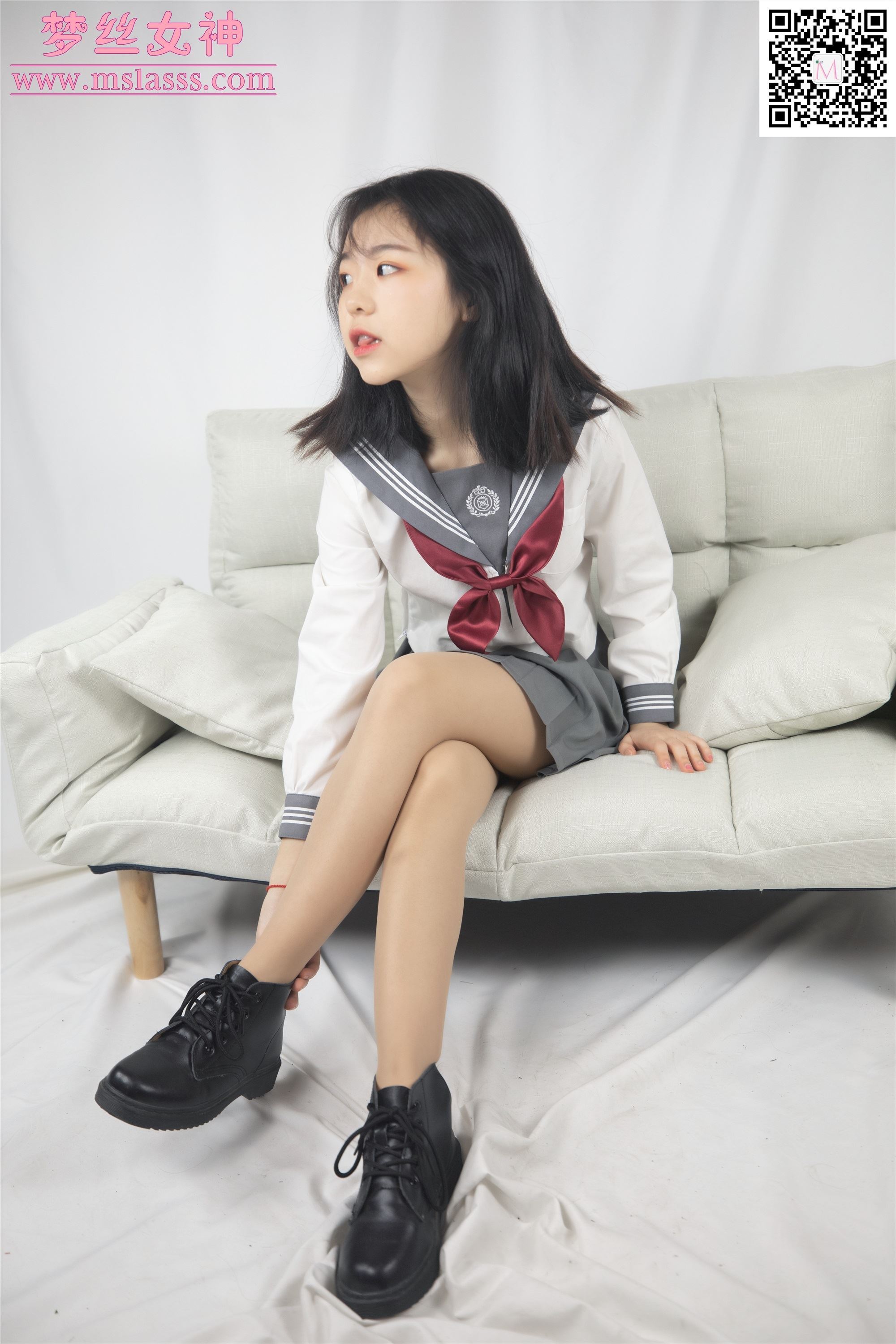 MSLASS梦丝女神 2020-01-12 Vol.089 奶味小仙女 初恋的味道