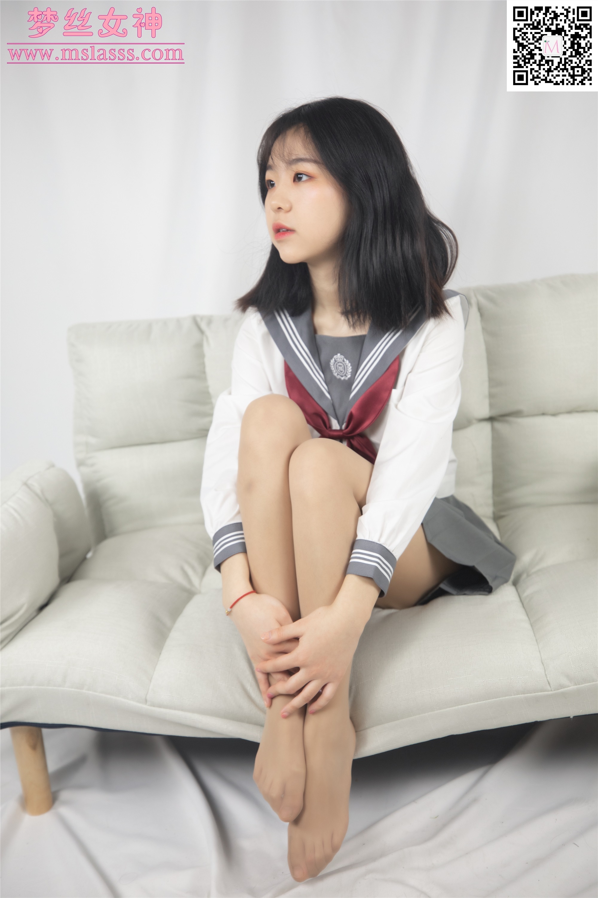 MSLASS梦丝女神 2020-01-12 Vol.089 奶味小仙女 初恋的味道