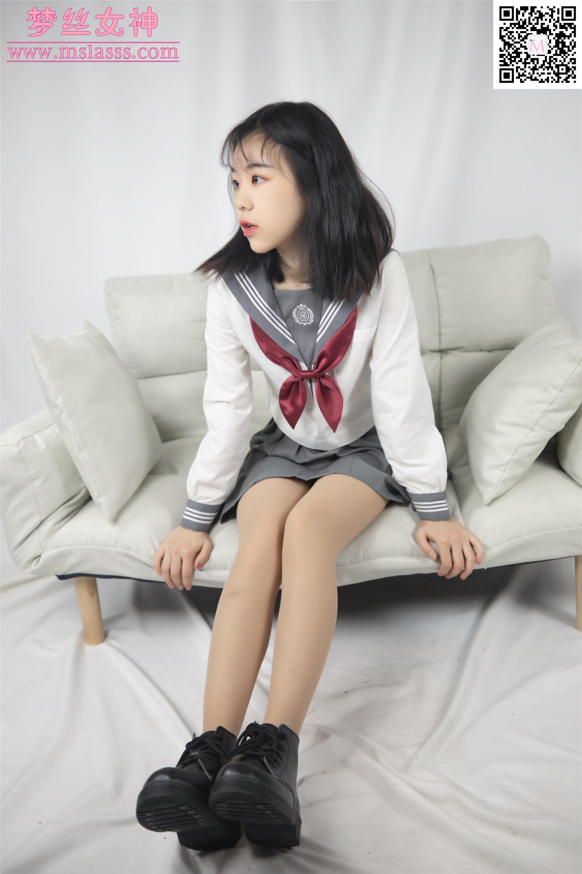 MSLASS梦丝女神 2020-01-12 Vol.089 奶味小仙女 初恋的味道