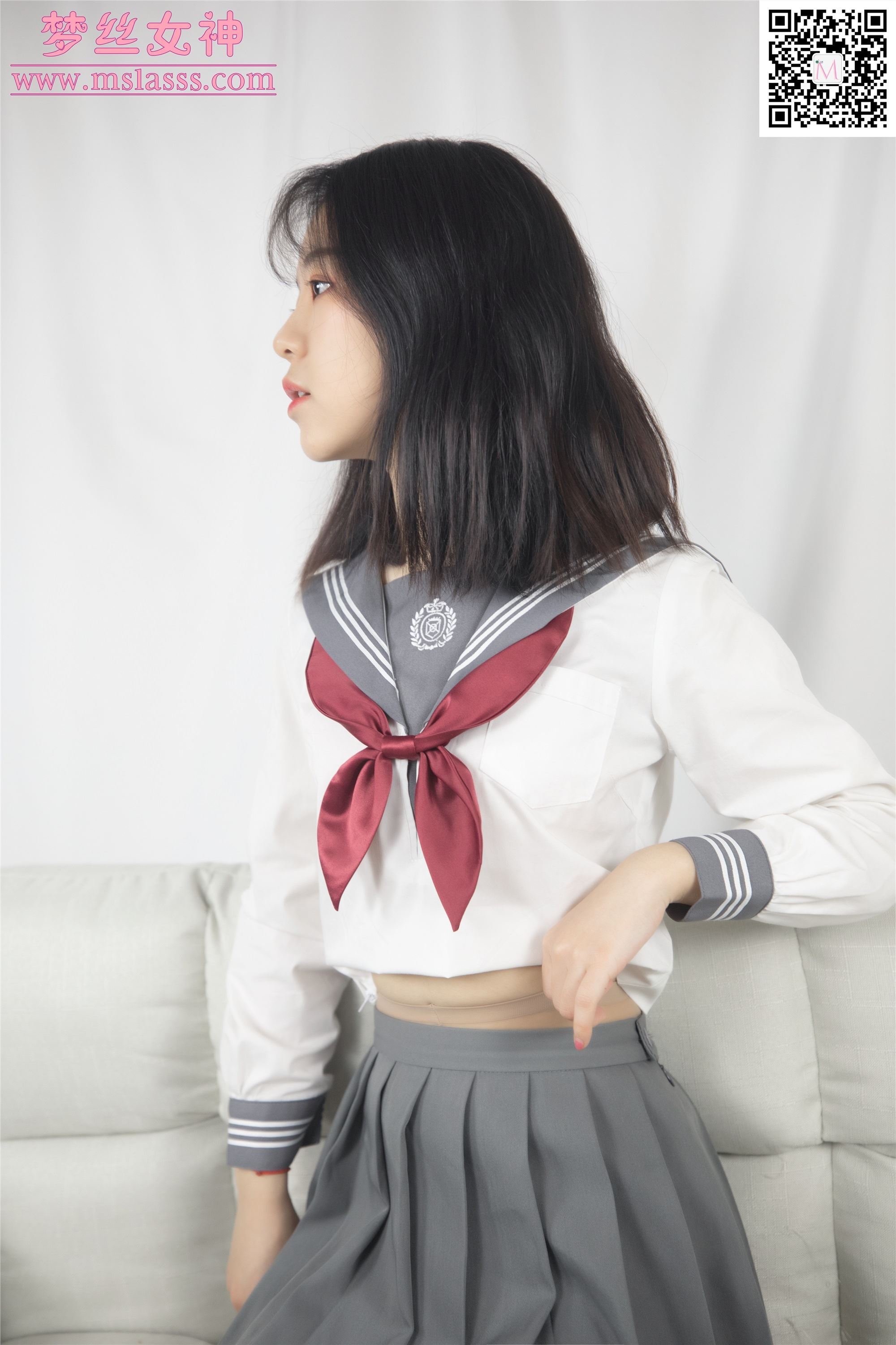 MSLASS梦丝女神 2020-01-12 Vol.089 奶味小仙女 初恋的味道