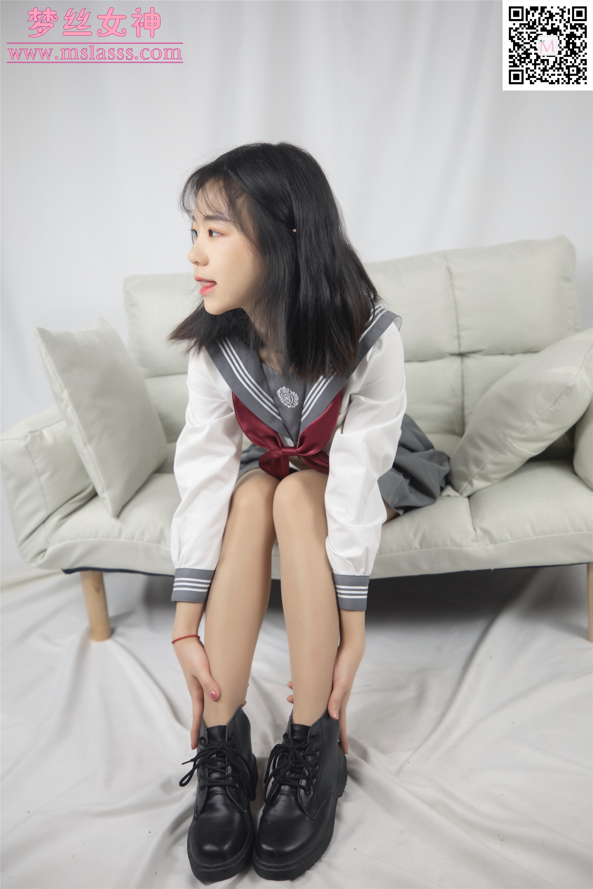 MSLASS梦丝女神 2020-01-12 Vol.089 奶味小仙女 初恋的味道