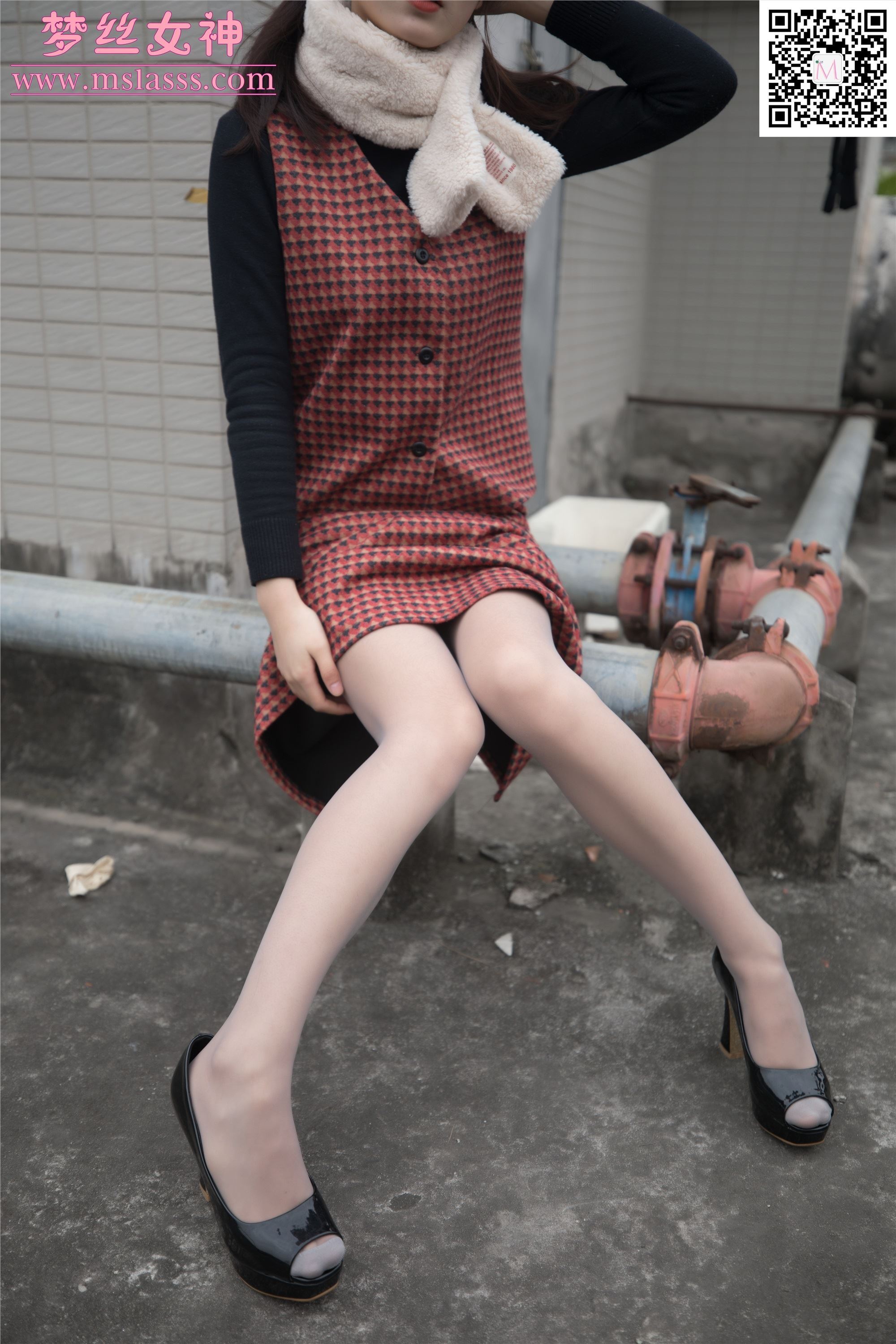 MSLASS梦丝女神 2020-01-15 Vol.090 璇璇5 天台少女