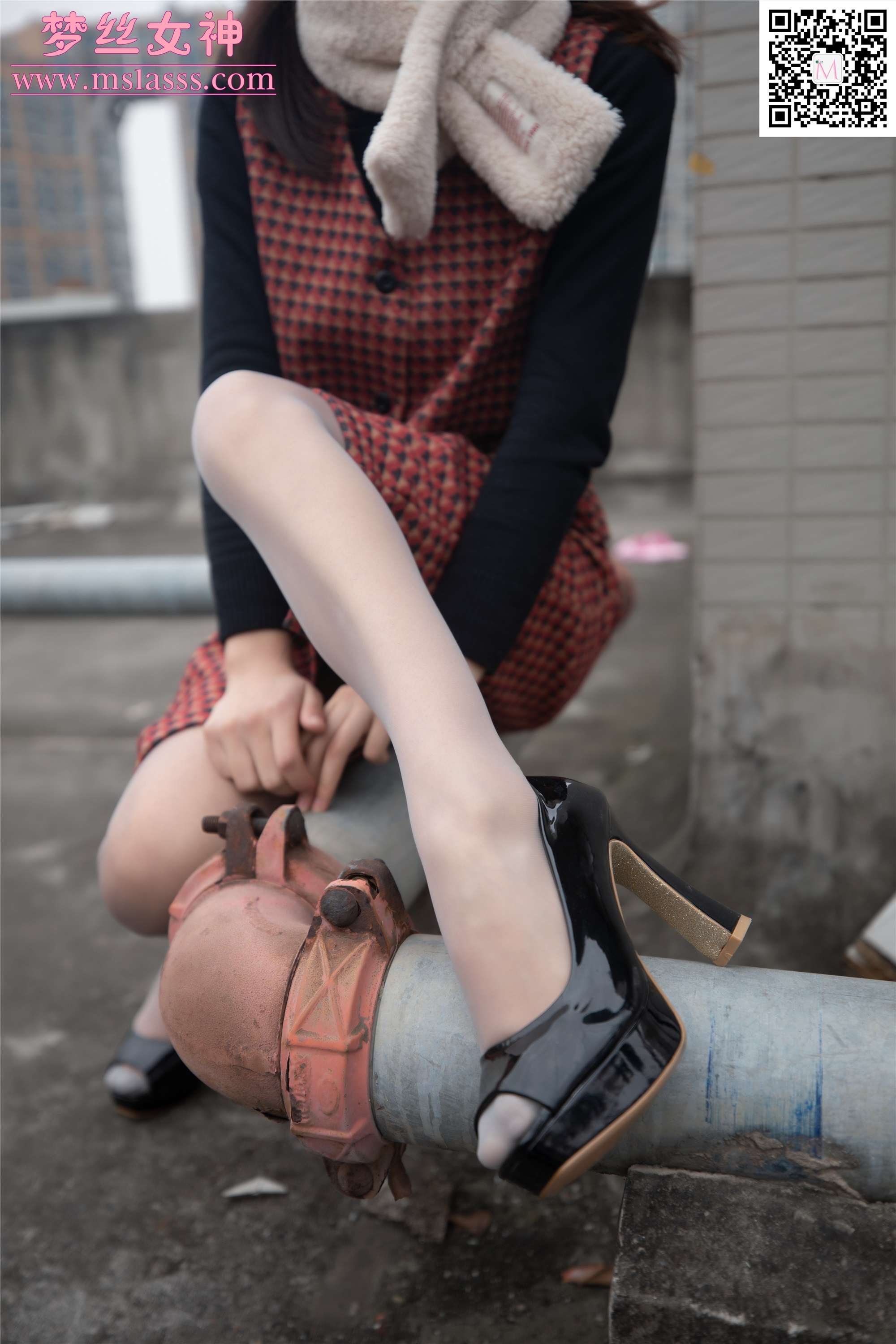 MSLASS梦丝女神 2020-01-15 Vol.090 璇璇5 天台少女