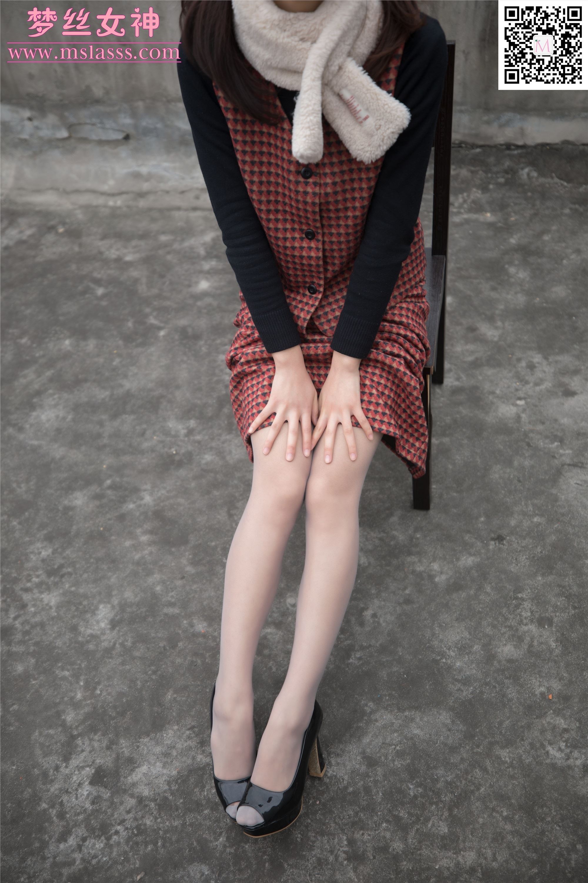 MSLASS梦丝女神 2020-01-15 Vol.090 璇璇5 天台少女