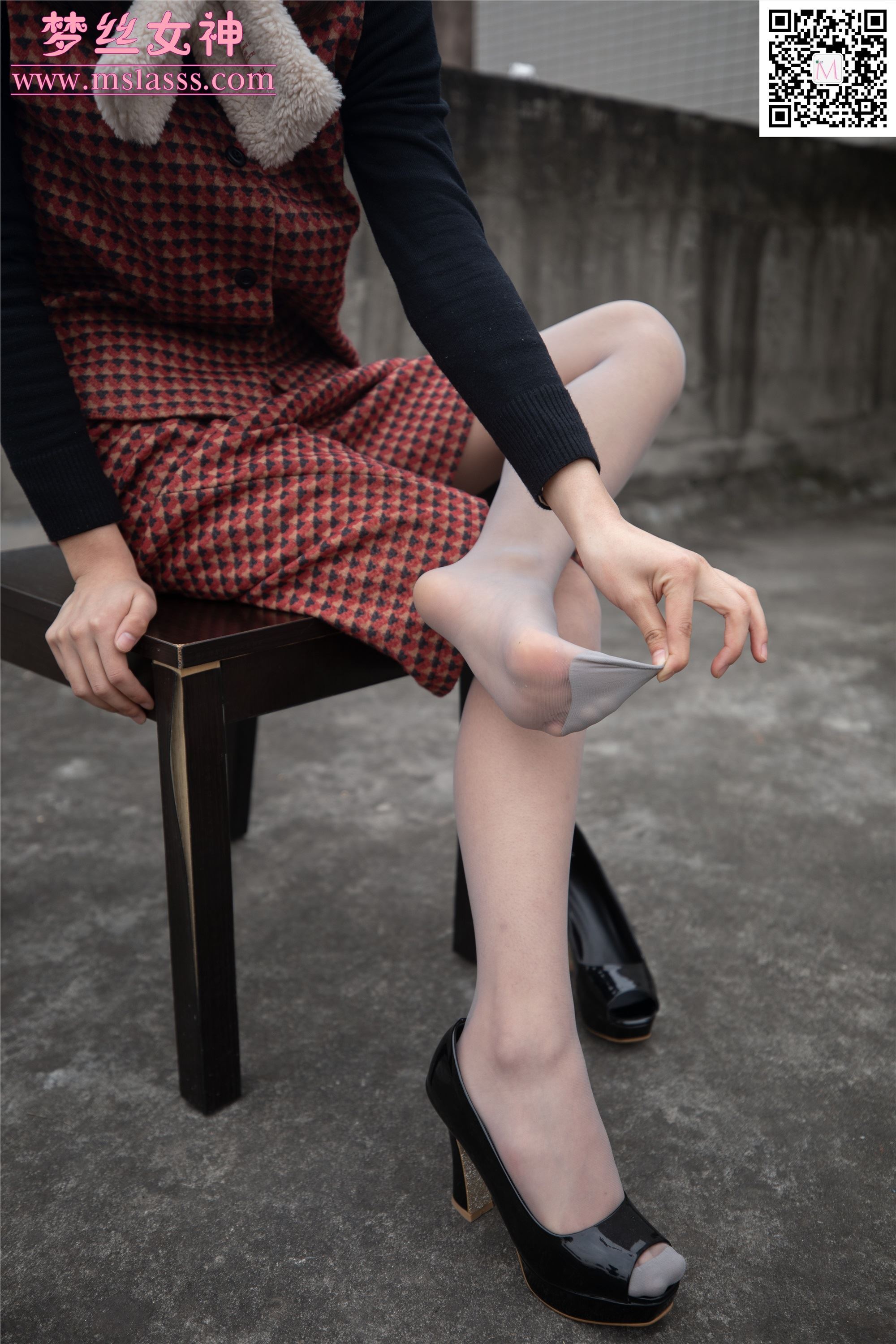 MSLASS梦丝女神 2020-01-15 Vol.090 璇璇5 天台少女