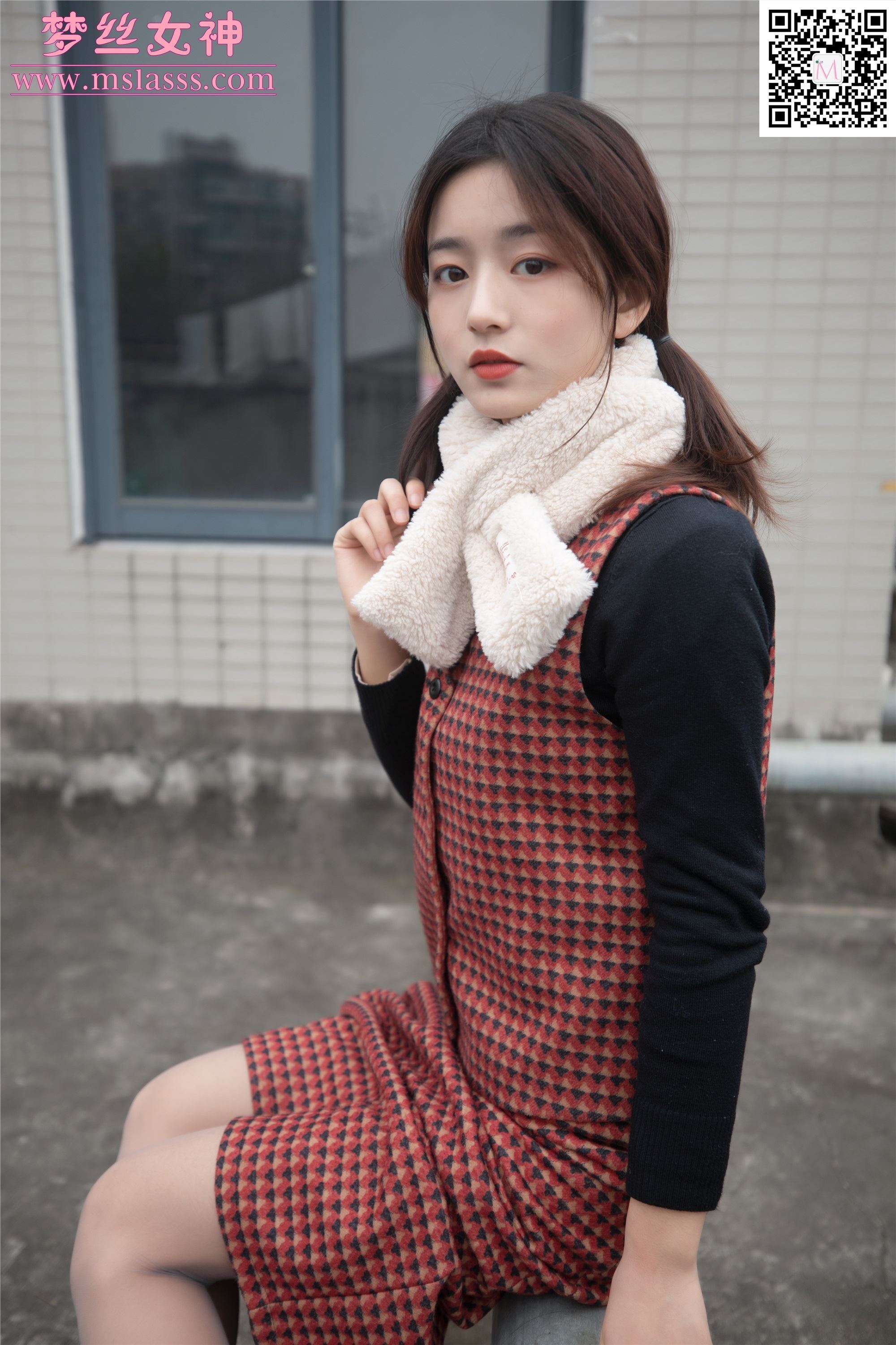 MSLASS梦丝女神 2020-01-15 Vol.090 璇璇5 天台少女