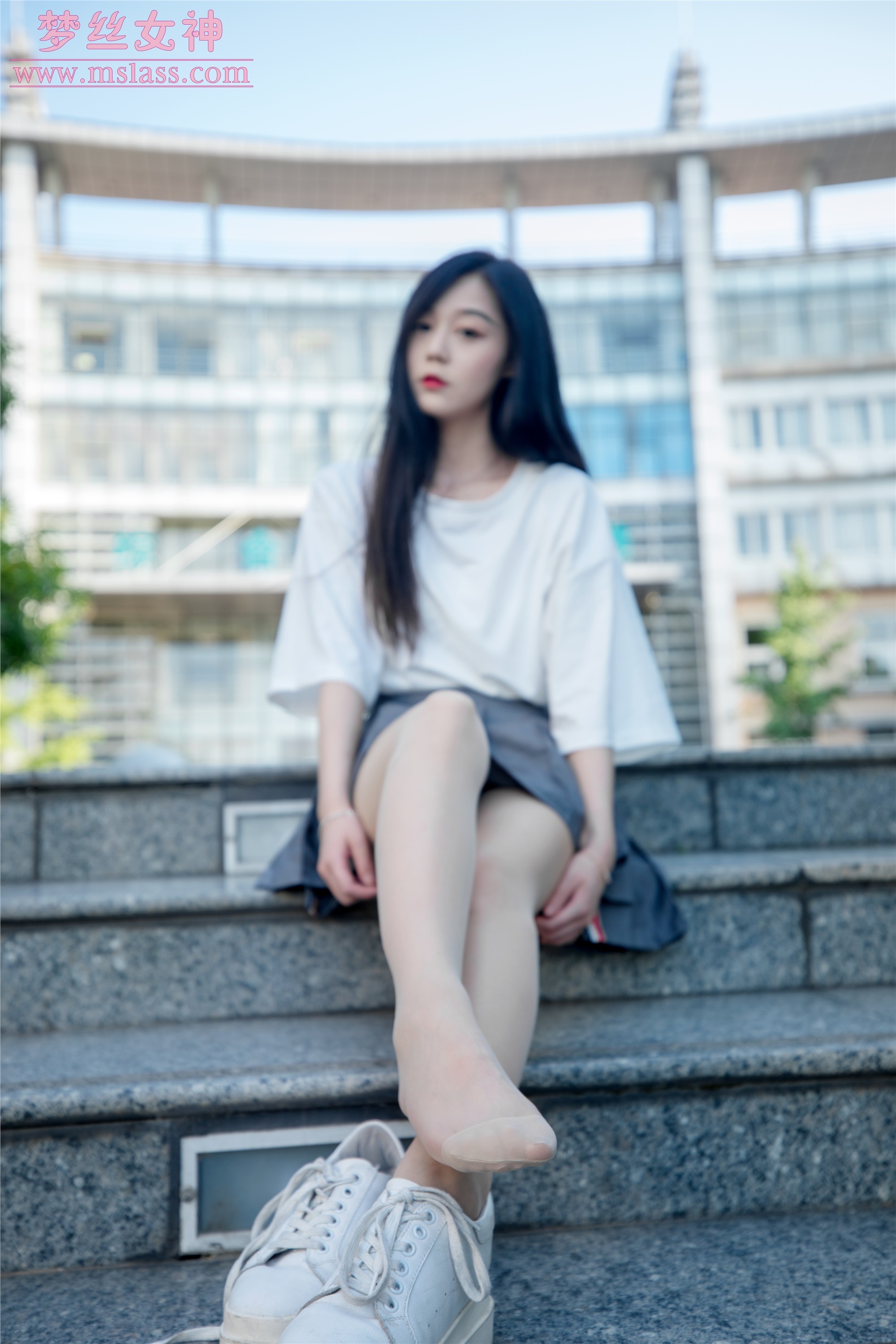 MSLASS梦丝女神 2019-06-13 Vol.034 灵灵 甜静的明星脸