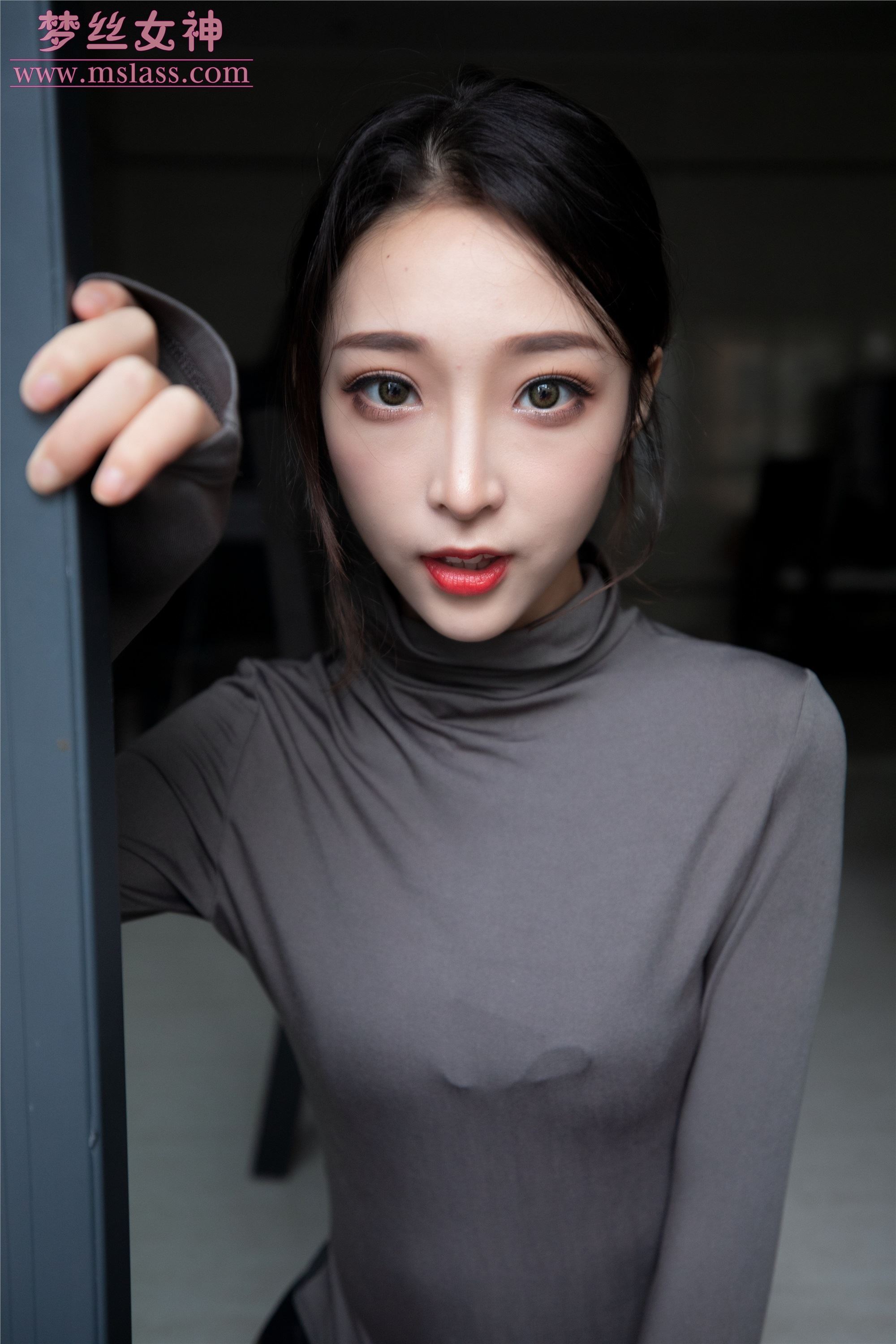 MSLASS梦丝女神 2019-08-05 Vol.040 乔儿 美女主播（精）