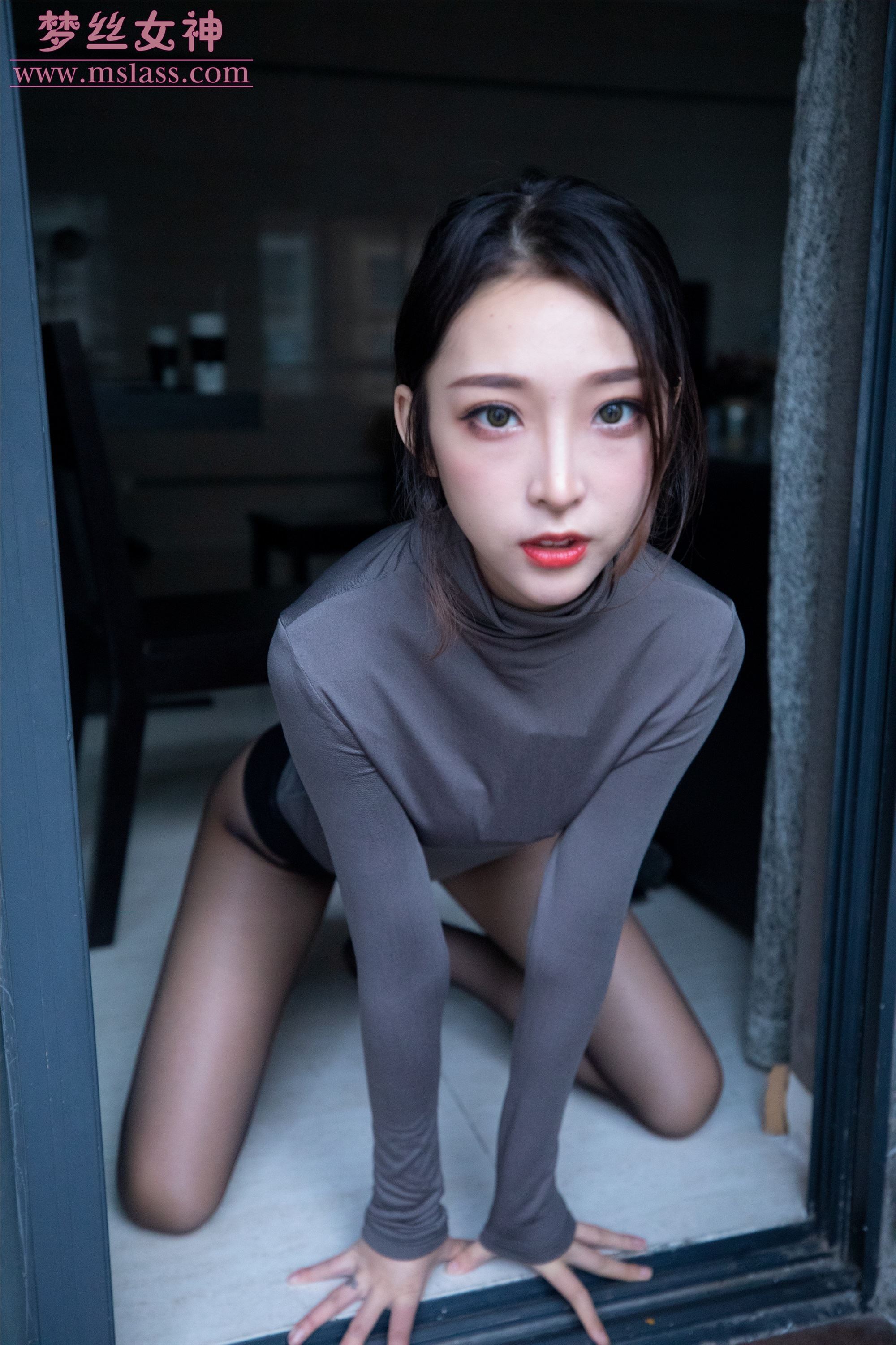 MSLASS梦丝女神 2019-08-05 Vol.040 乔儿 美女主播（精）