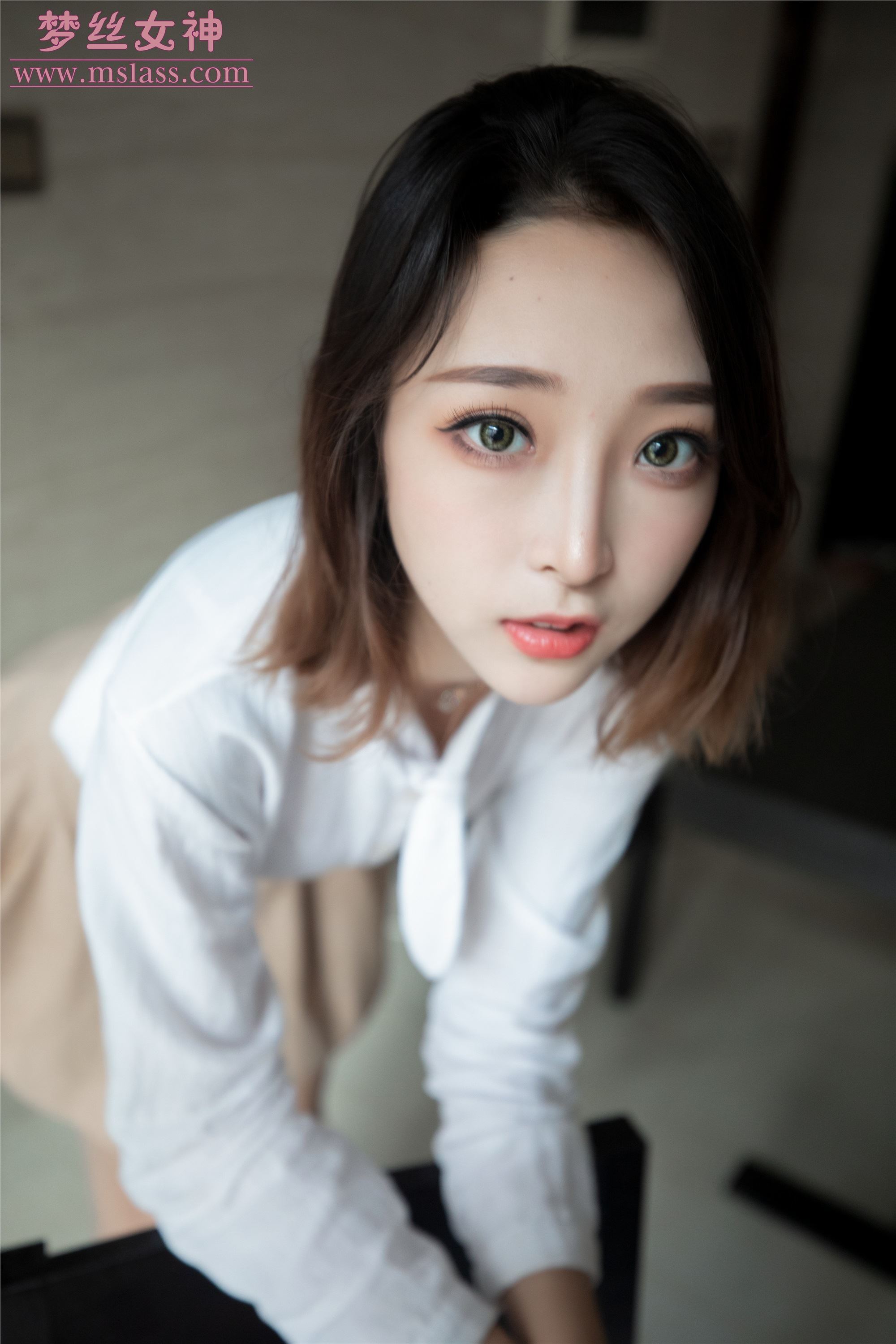 MSLASS梦丝女神 2019-08-08 Vol.042 乔儿 美女主播（肉色丝袜搭配）