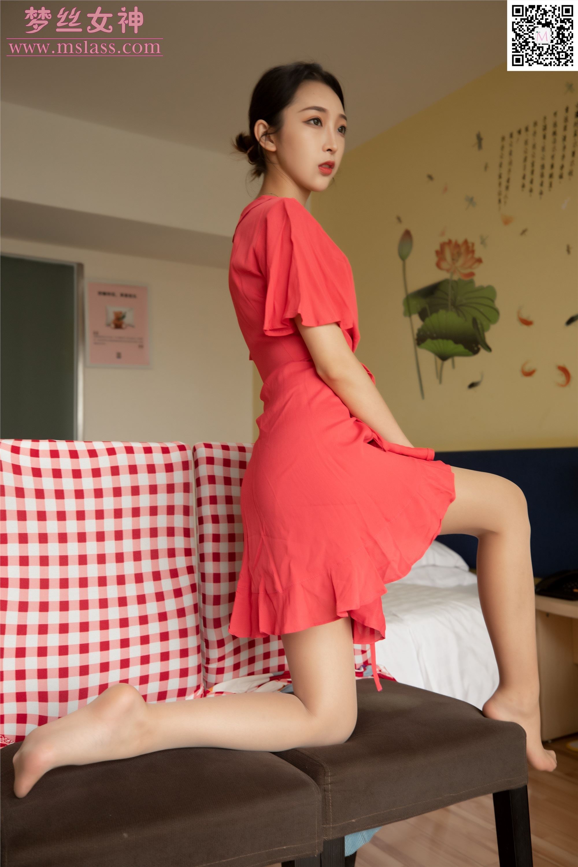 MSLASS梦丝女神 2019-09-22 Vol.050 乔儿 肤与黑