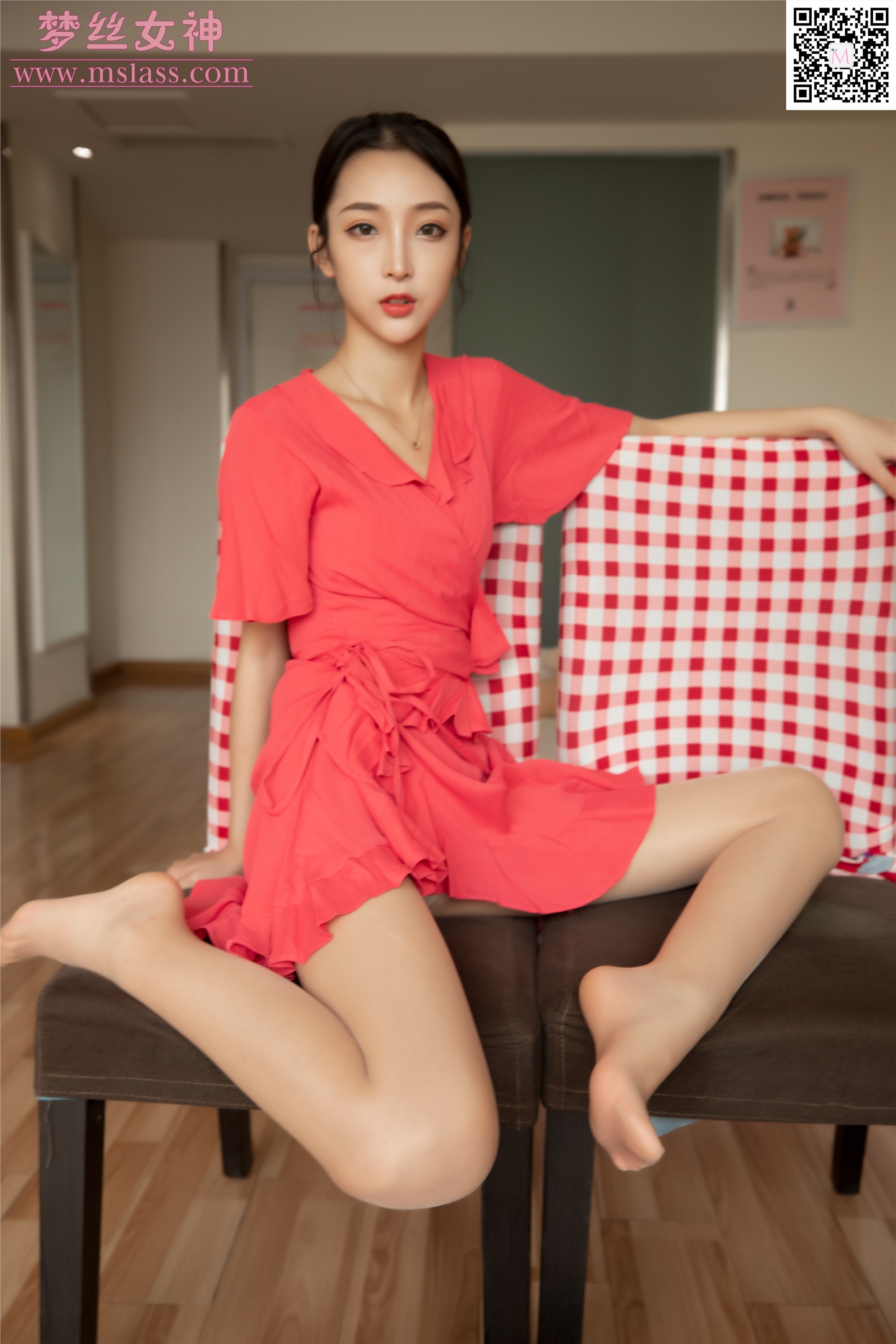 MSLASS梦丝女神 2019-09-22 Vol.050 乔儿 肤与黑