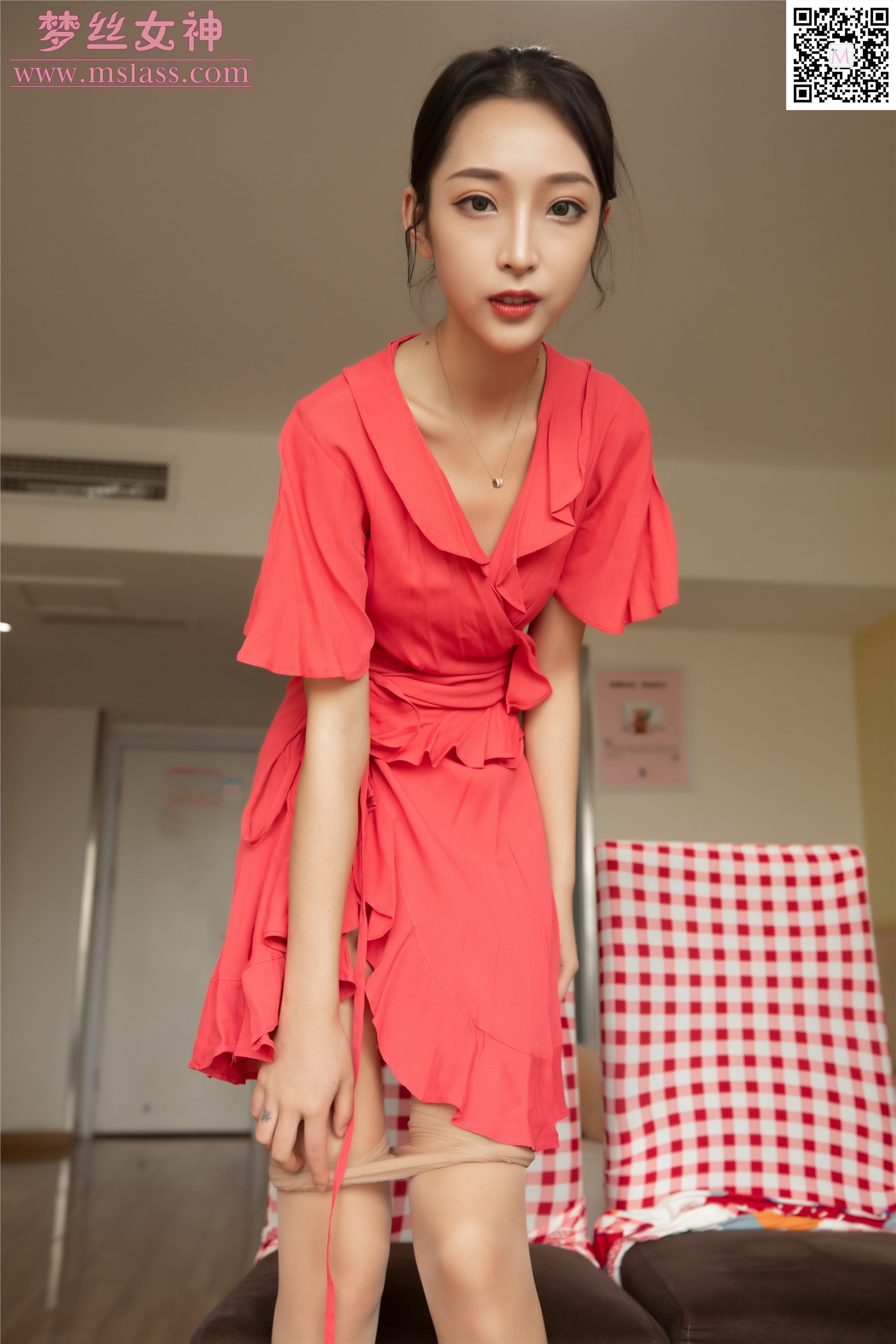 MSLASS梦丝女神 2019-09-22 Vol.050 乔儿 肤与黑