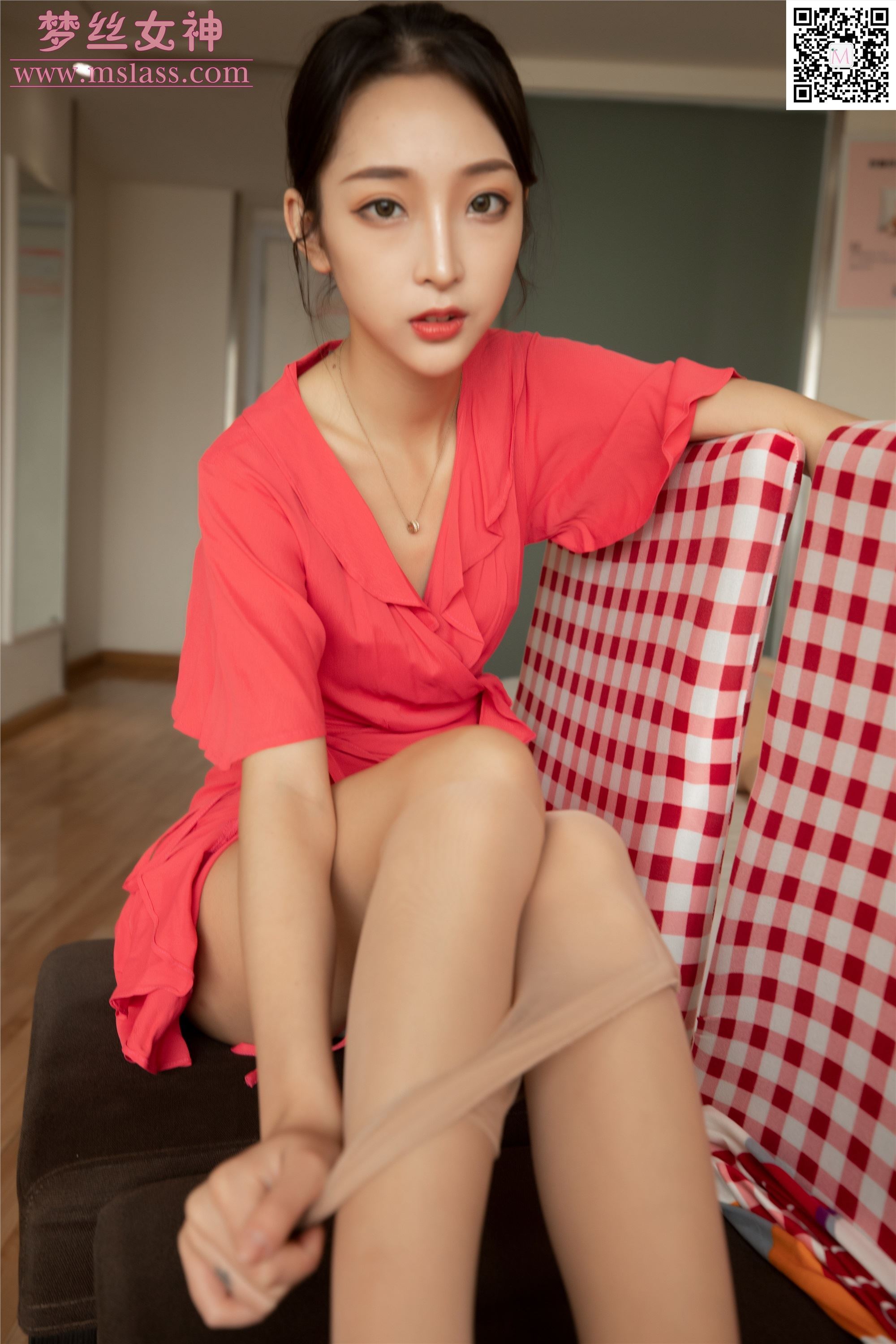 MSLASS梦丝女神 2019-09-22 Vol.050 乔儿 肤与黑