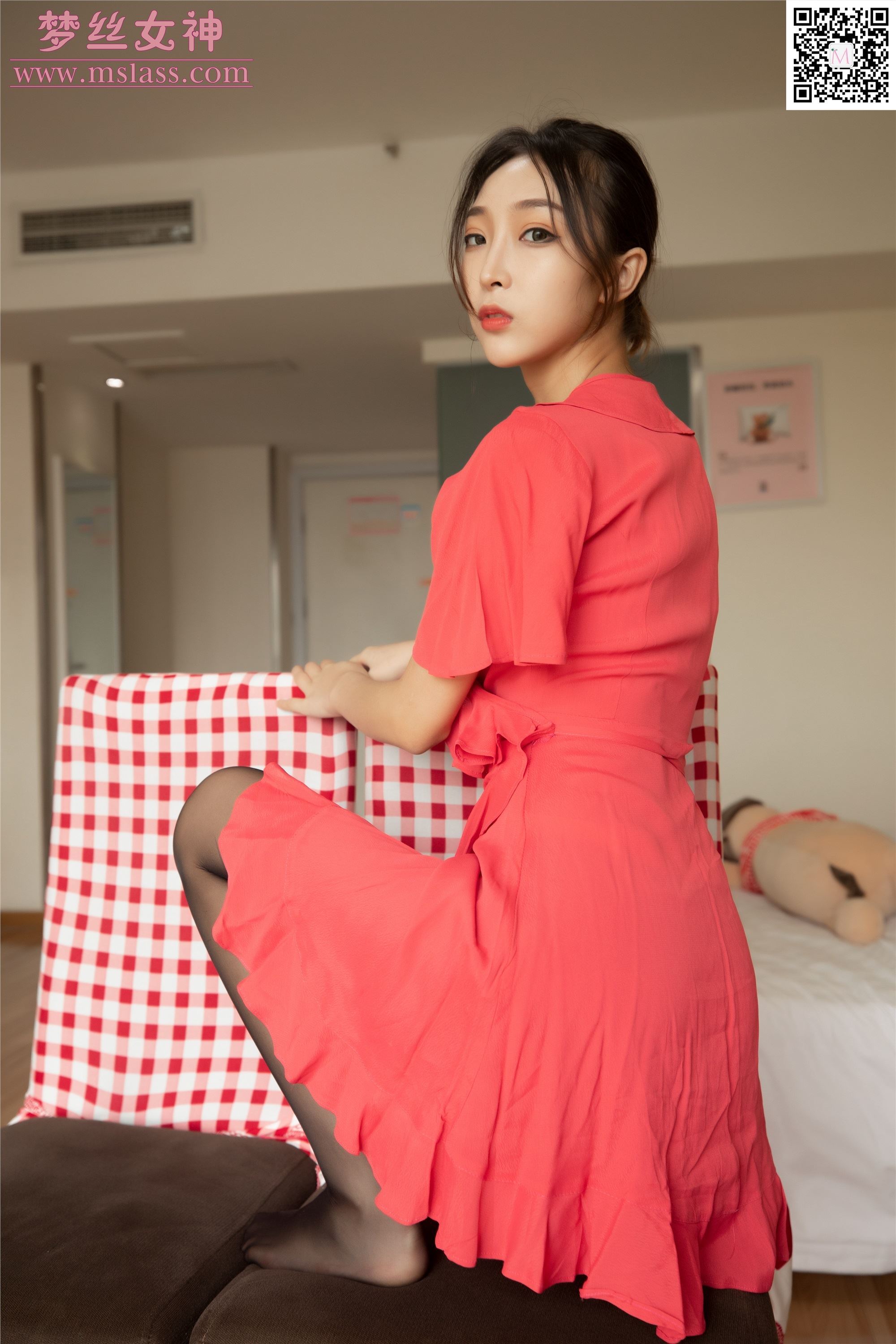 MSLASS梦丝女神 2019-09-22 Vol.050 乔儿 肤与黑