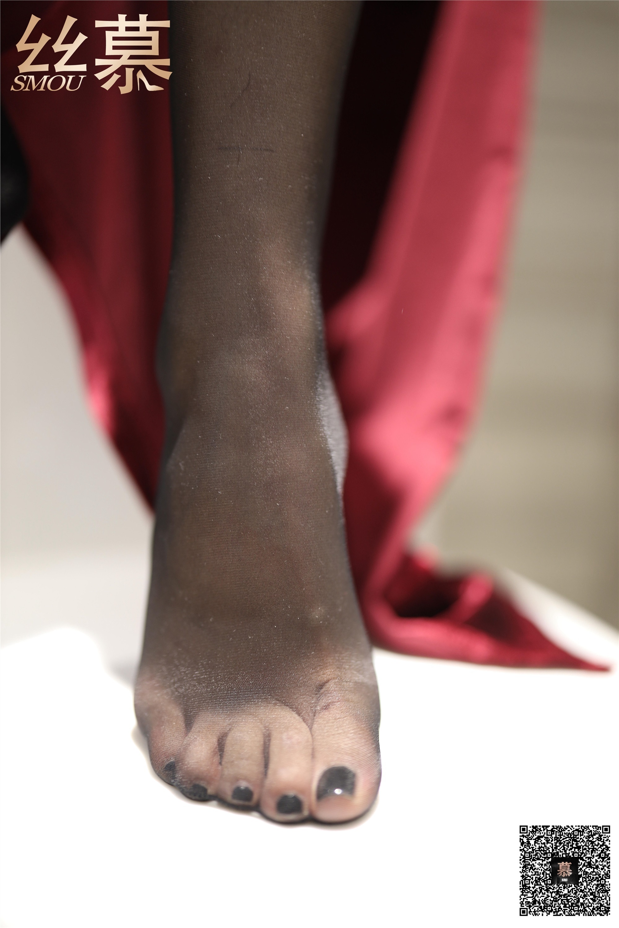 丝慕写真  SM318 茗茗 - 红礼服女郎