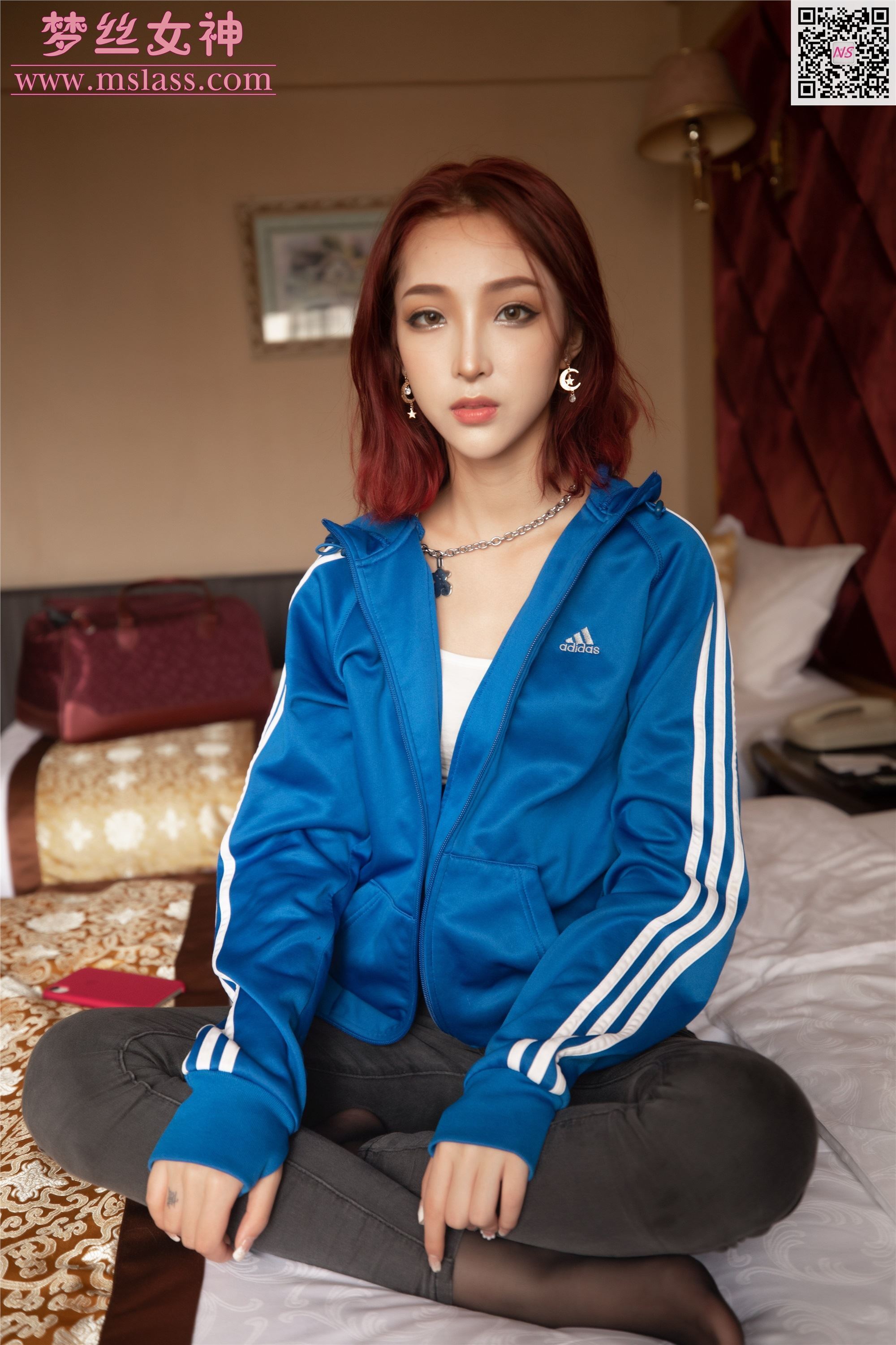 MSLASS梦丝女神 2019-10-12 Vol.056 乔儿 校服回忆（黑丝版）