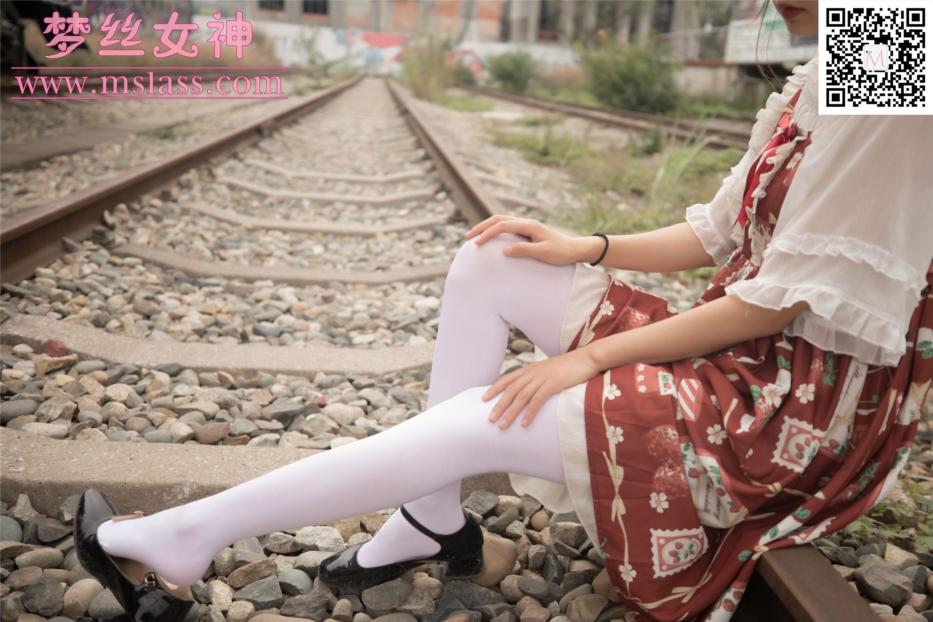 MSLASS梦丝女神 2019-10-27 Vol.061 玥玥 白丝萝莉塔