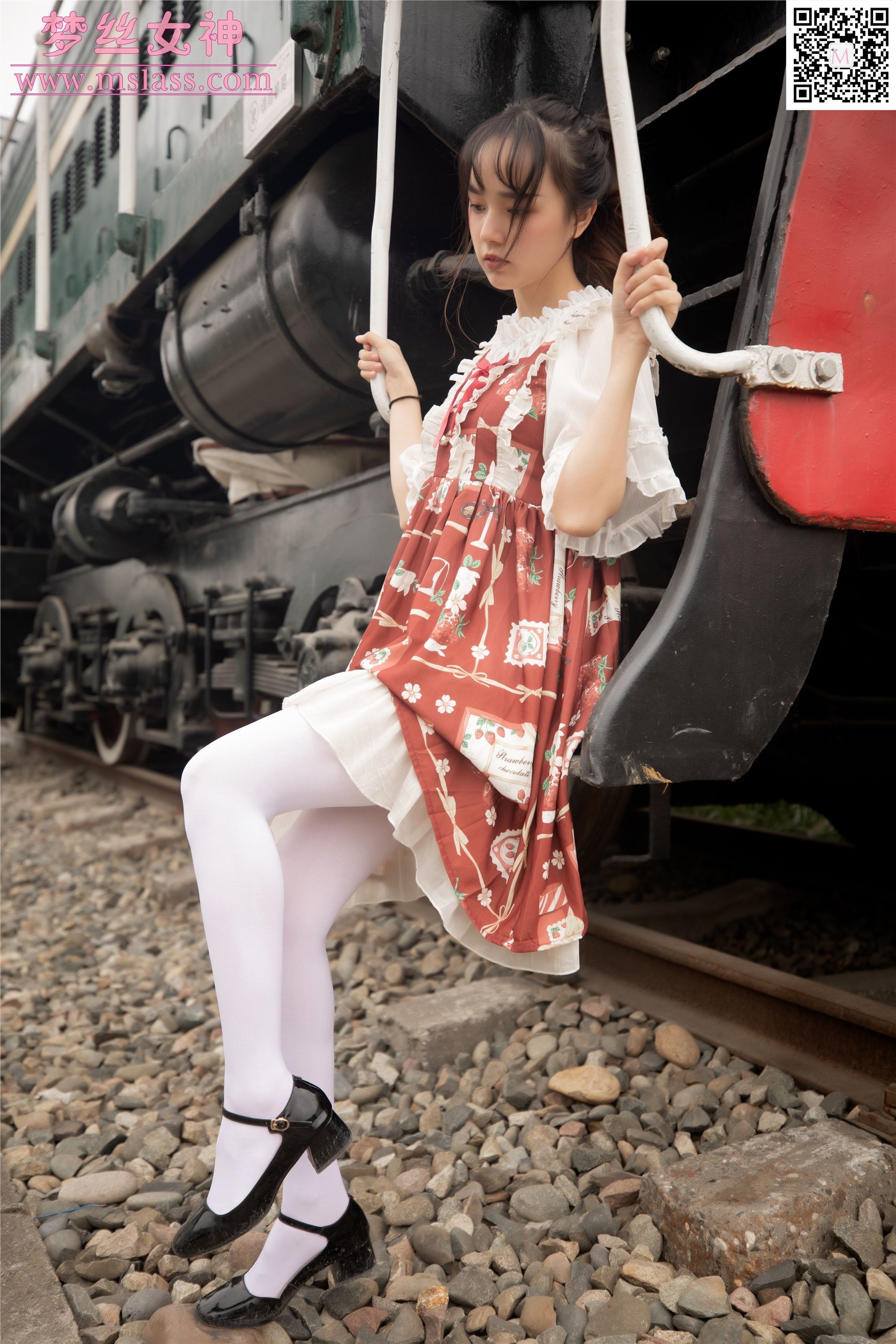 MSLASS梦丝女神 2019-10-27 Vol.061 玥玥 白丝萝莉塔