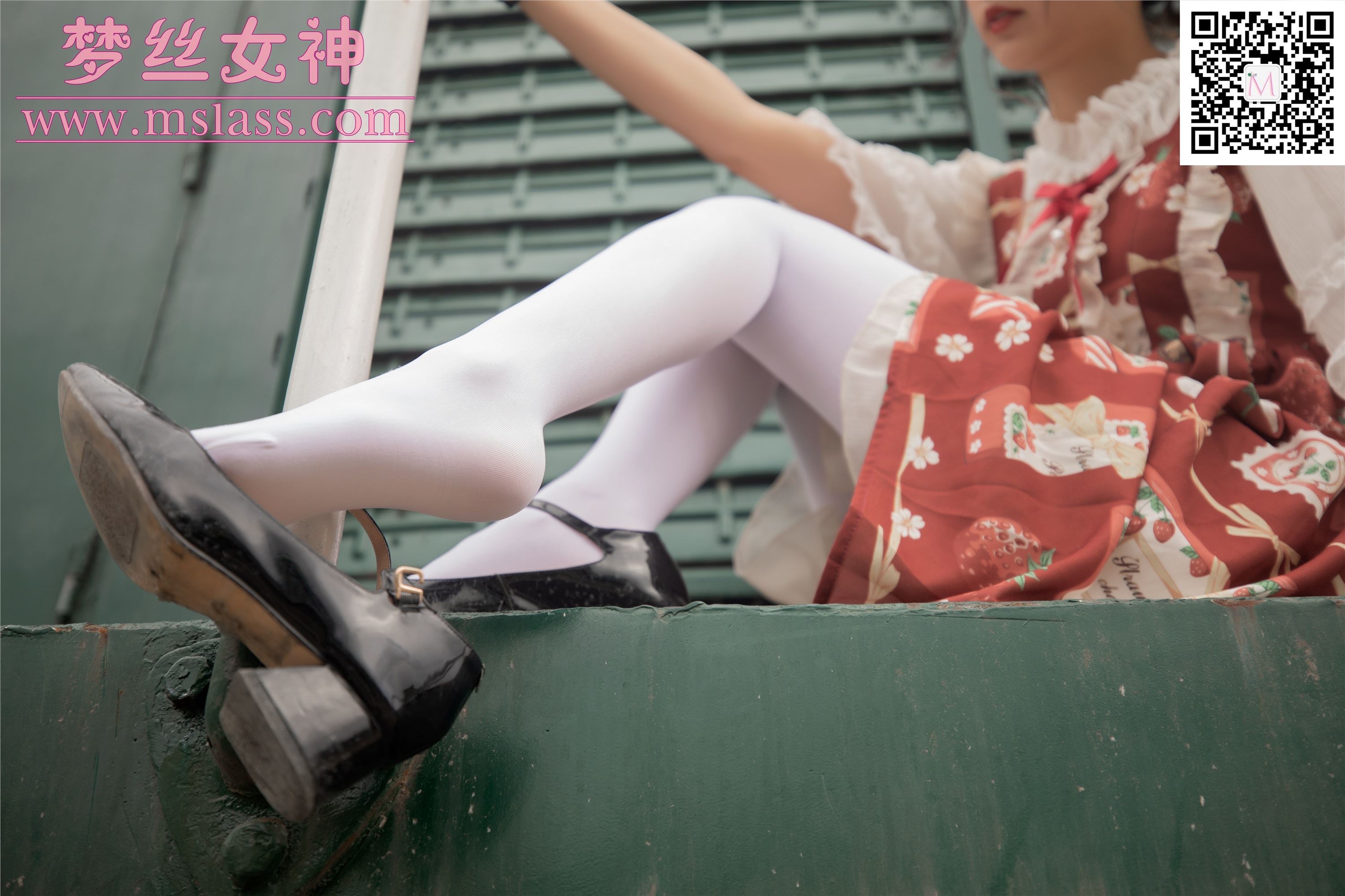 MSLASS梦丝女神 2019-10-27 Vol.061 玥玥 白丝萝莉塔