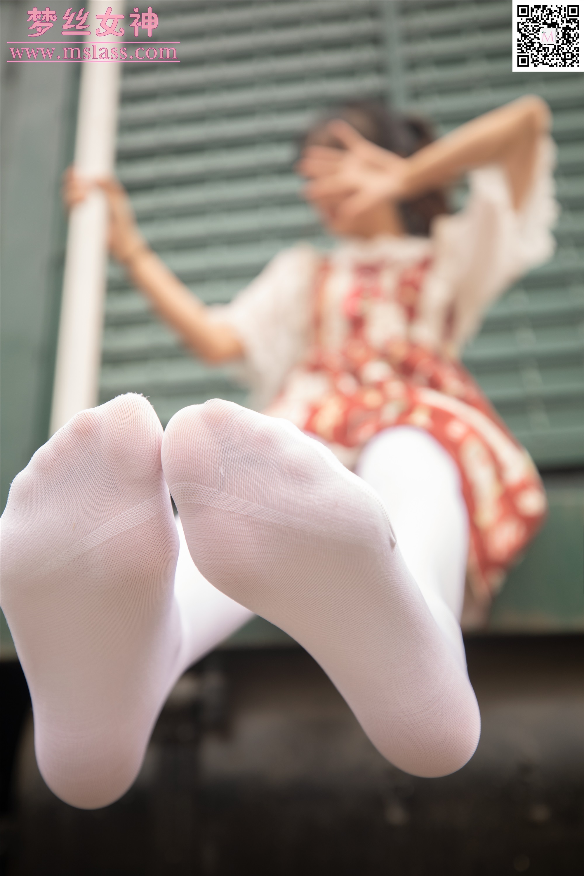 MSLASS梦丝女神 2019-10-27 Vol.061 玥玥 白丝萝莉塔