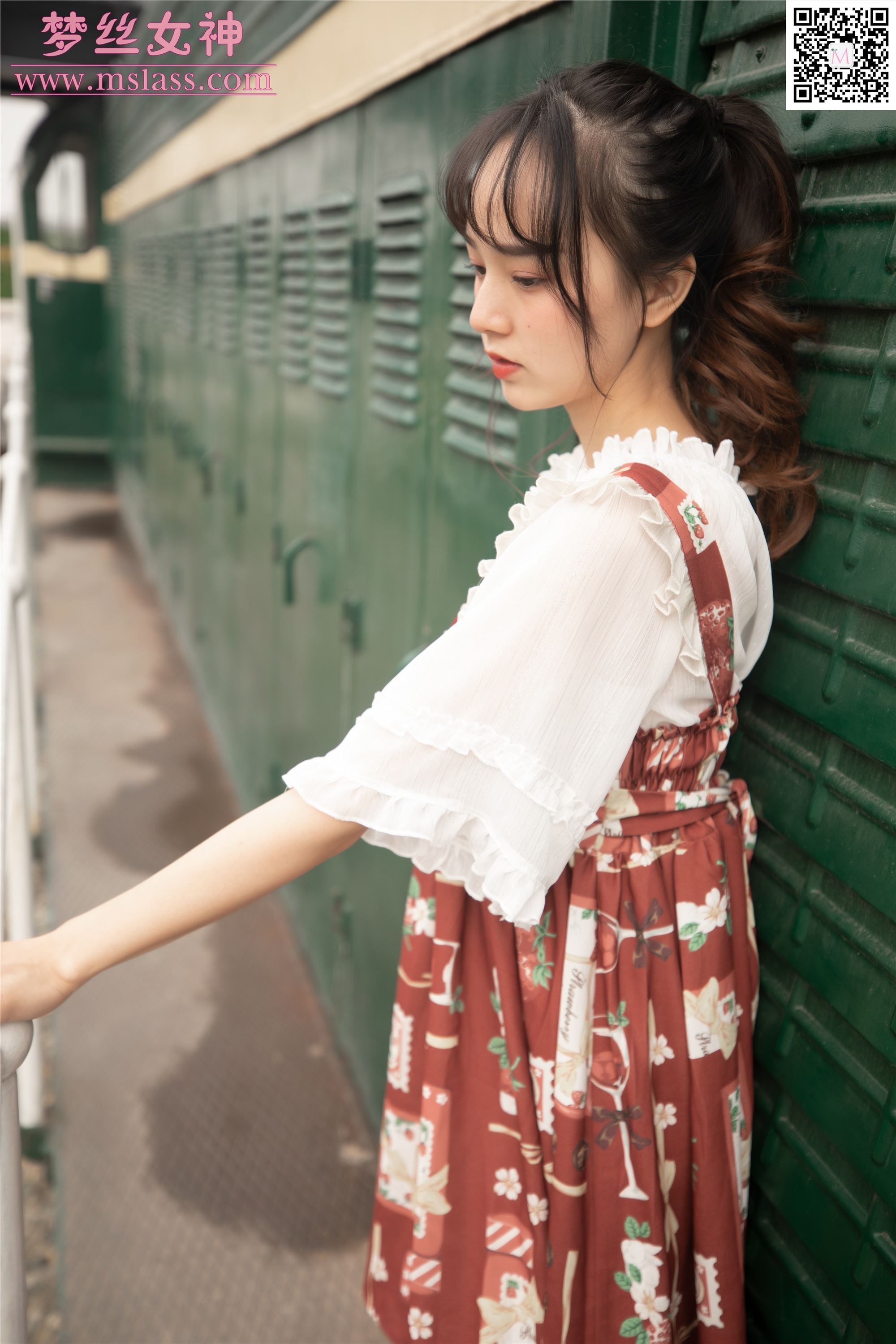 MSLASS梦丝女神 2019-10-27 Vol.061 玥玥 白丝萝莉塔