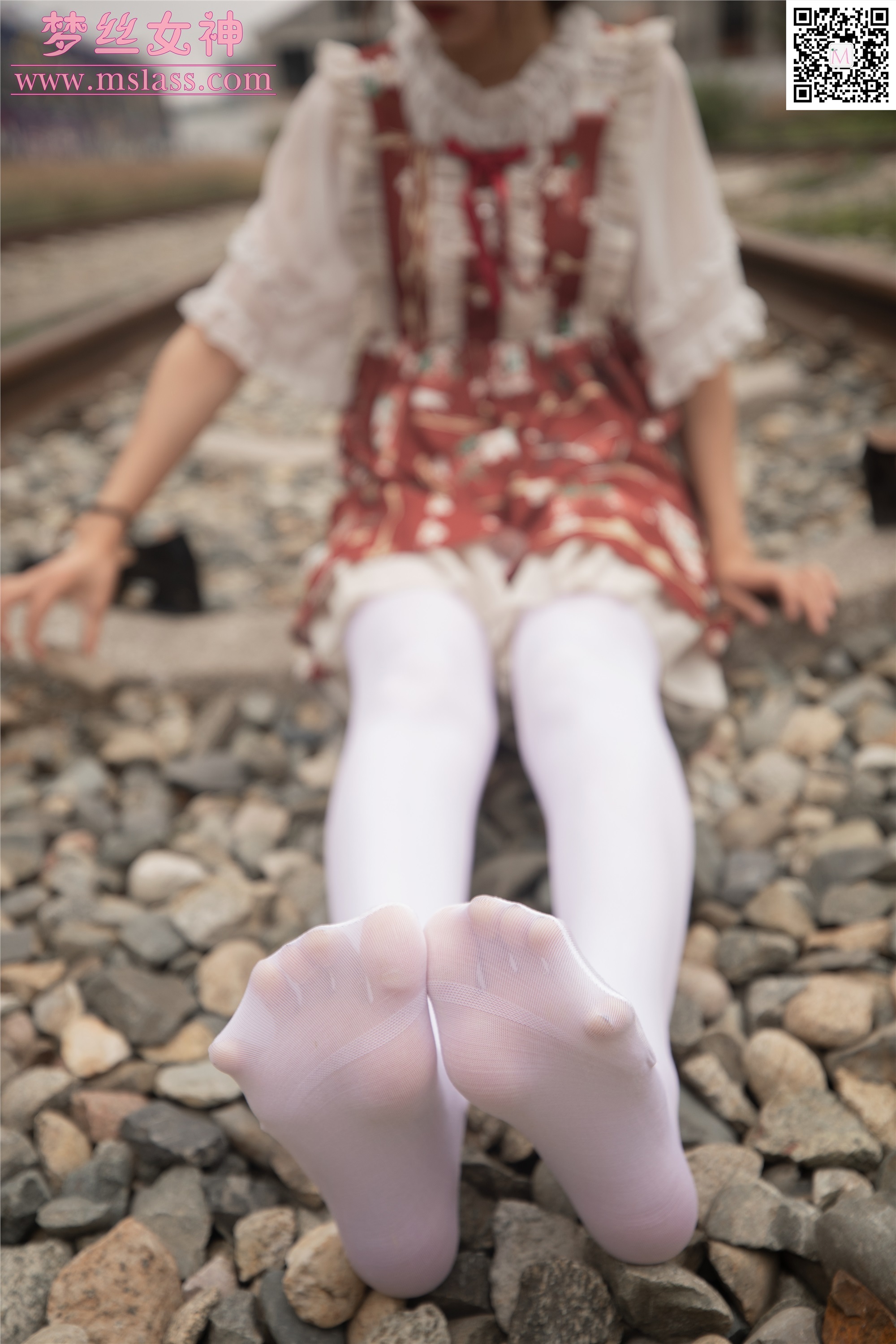 MSLASS梦丝女神 2019-10-27 Vol.061 玥玥 白丝萝莉塔