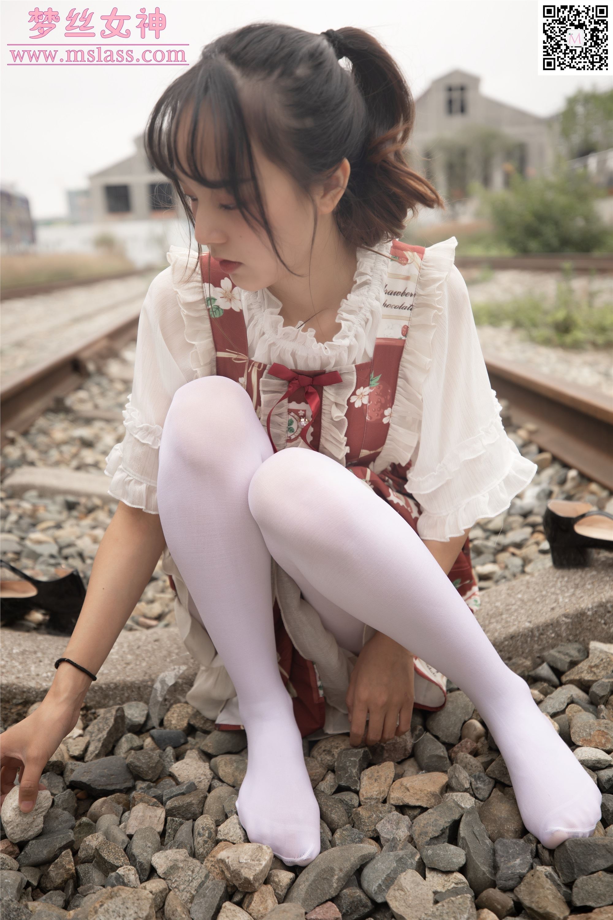 MSLASS梦丝女神 2019-10-27 Vol.061 玥玥 白丝萝莉塔