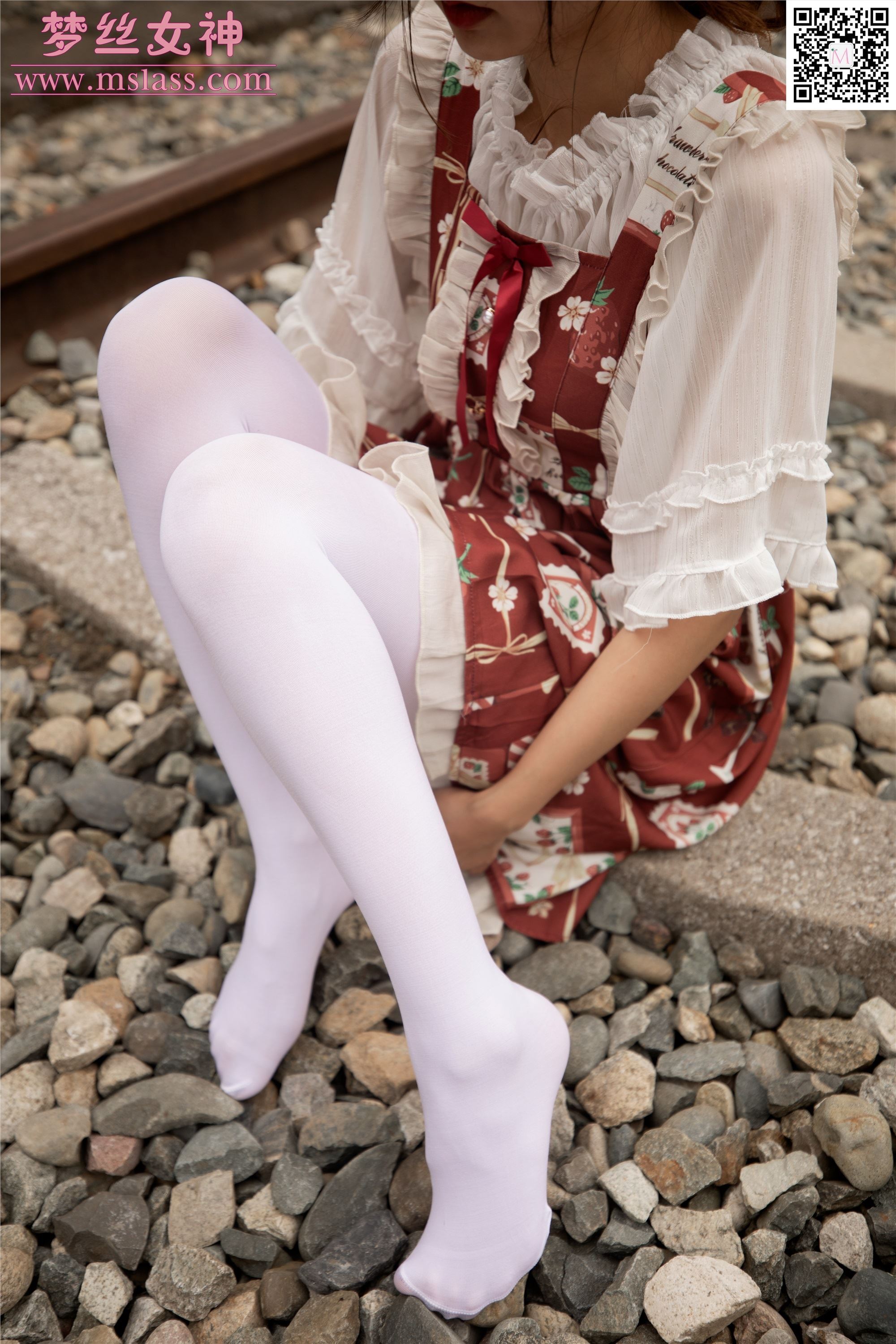 MSLASS梦丝女神 2019-10-27 Vol.061 玥玥 白丝萝莉塔