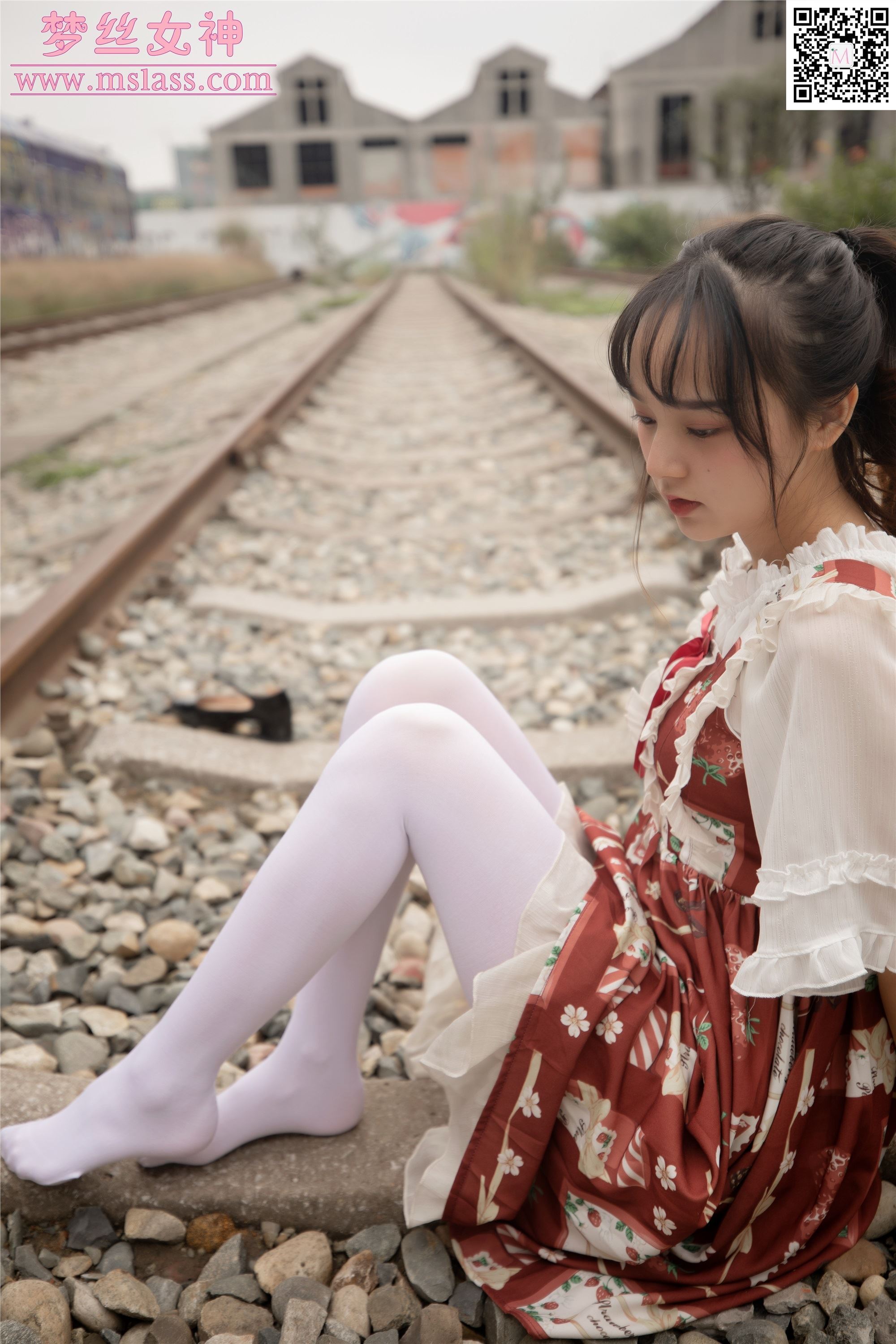 MSLASS梦丝女神 2019-10-27 Vol.061 玥玥 白丝萝莉塔