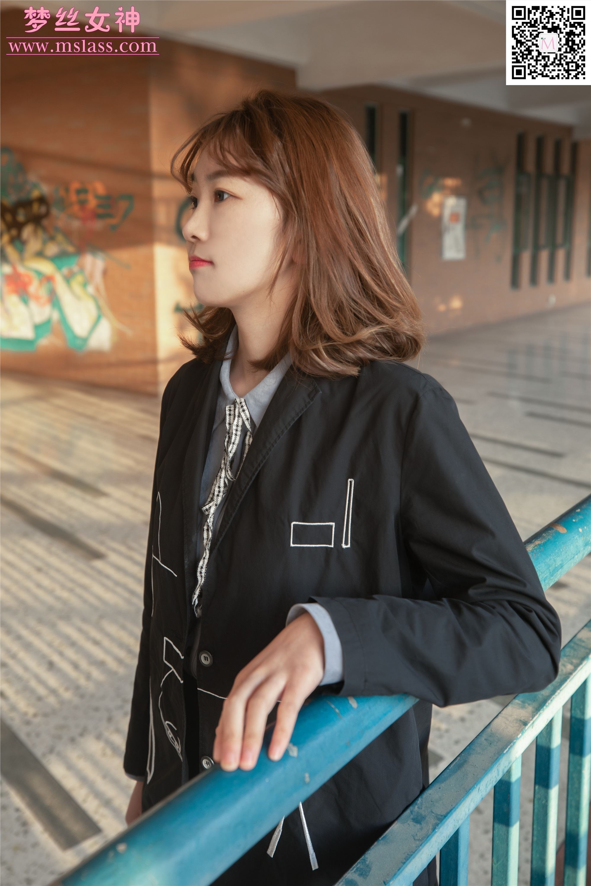 MSLASS梦丝女神 2019-11-15 Vol.069 周雨 纯洁的丝袜学妹