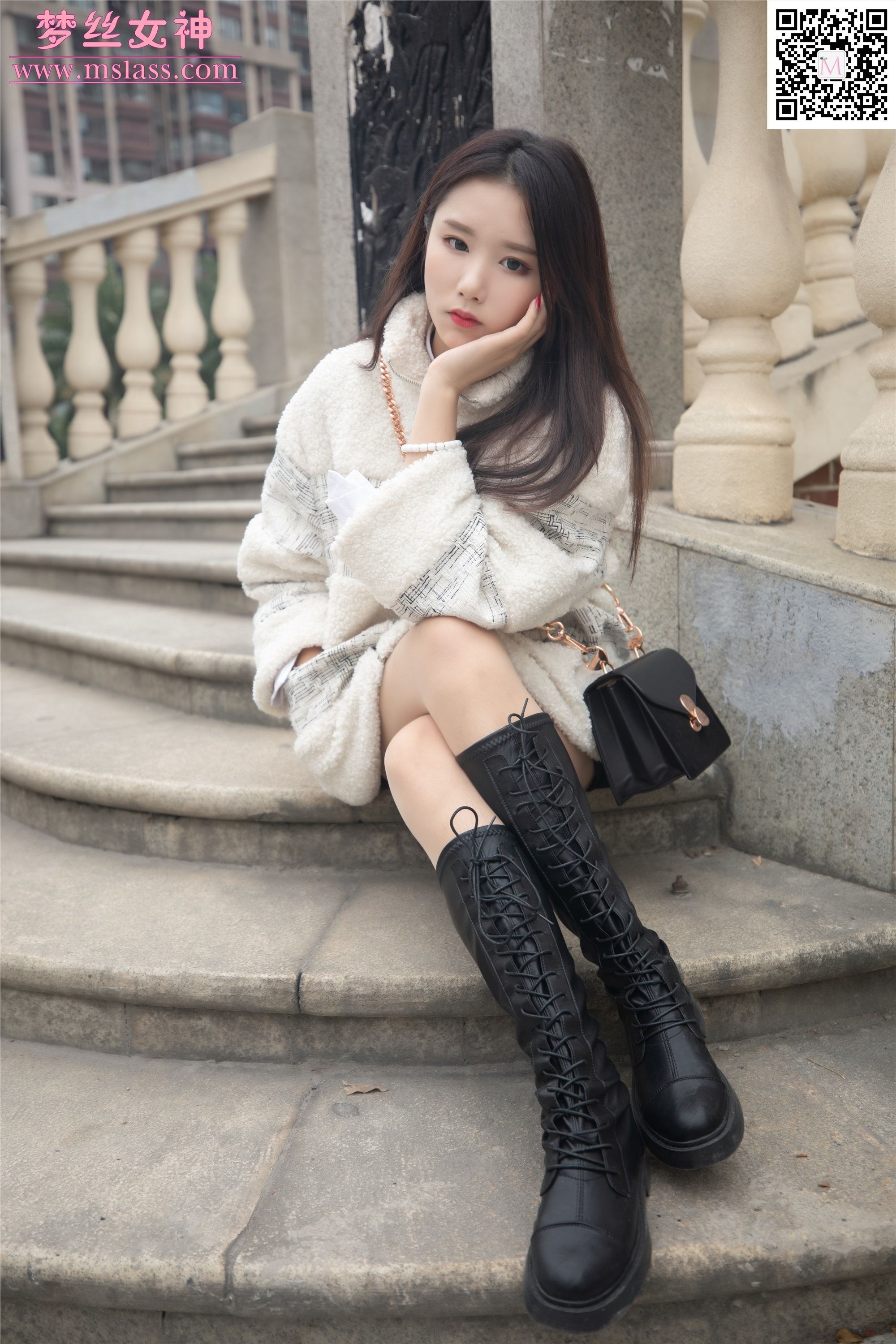 MSLASS梦丝女神 2019-11-22 Vol.072 然然 靴下女神