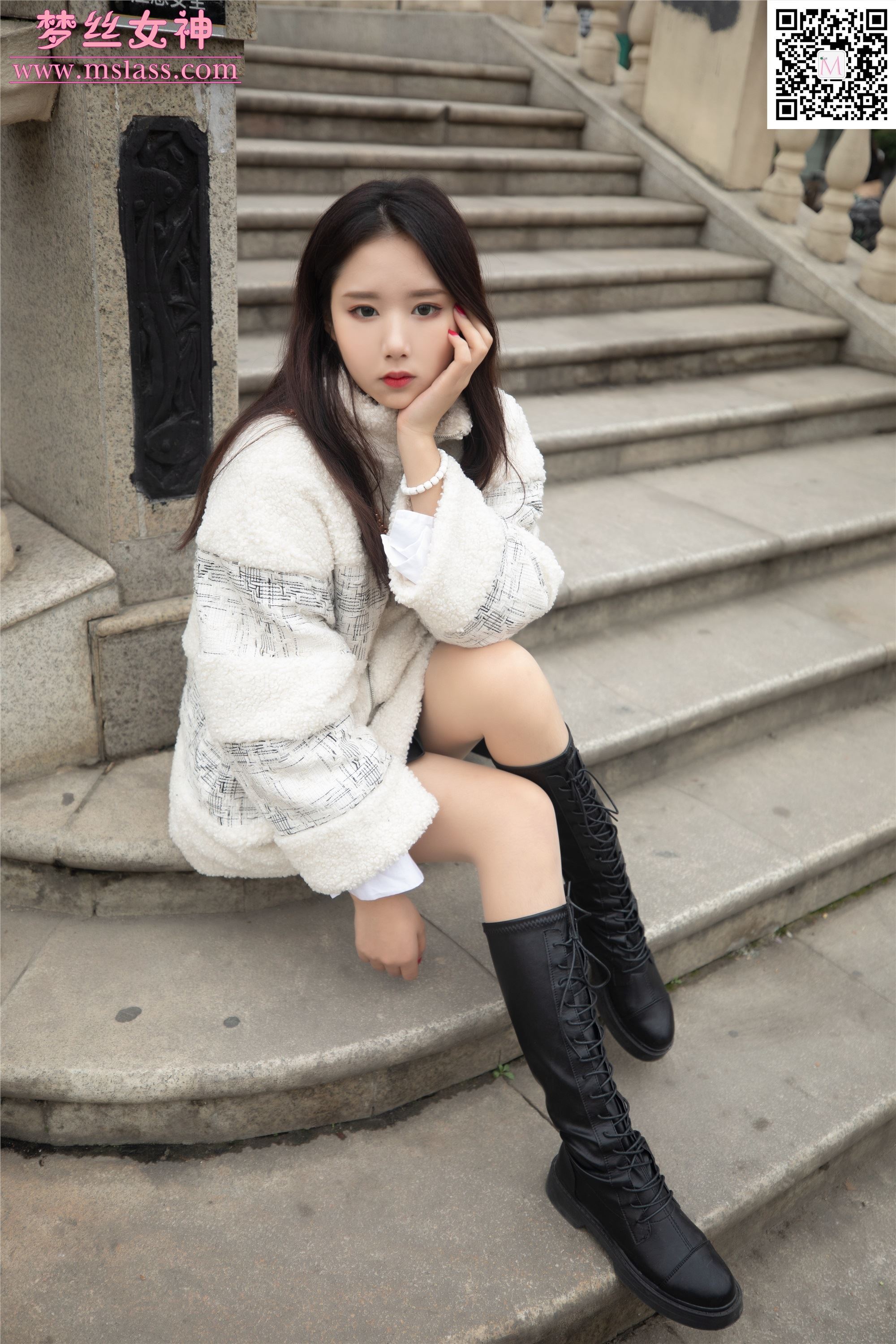 MSLASS梦丝女神 2019-11-22 Vol.072 然然 靴下女神