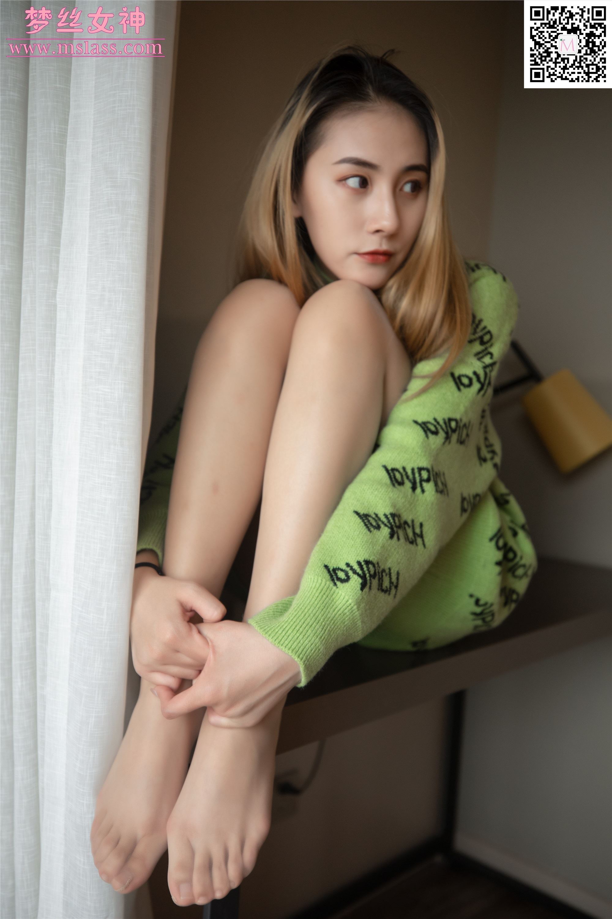 MSLASS梦丝女神 2019-11-27 Vol.075 小允儿 喜欢绿绿的衣服