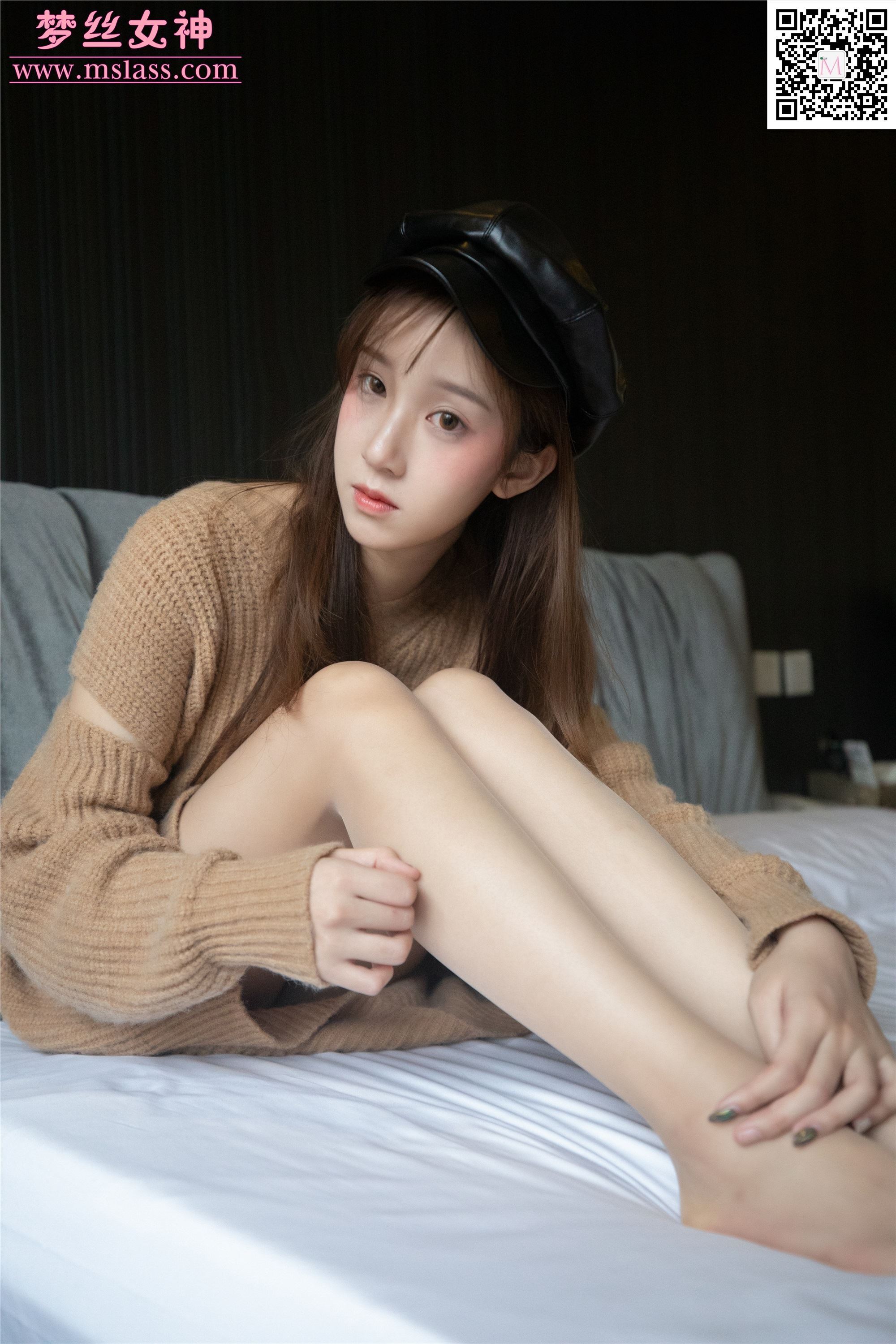 MSLASS梦丝女神 2019-11-29 Vol.077 小都灵 《左耳》电影明星脸