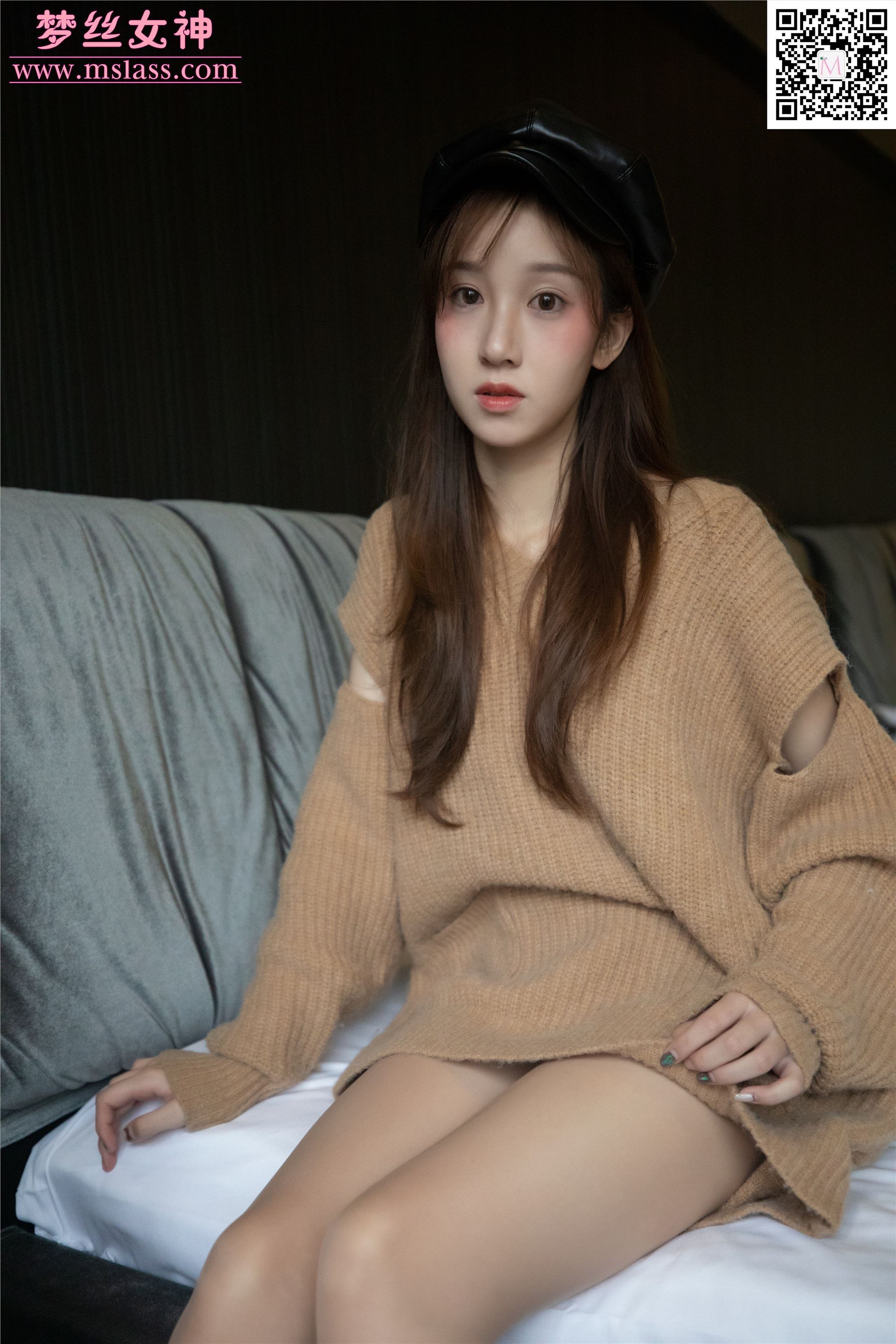 MSLASS梦丝女神 2019-11-29 Vol.077 小都灵 《左耳》电影明星脸