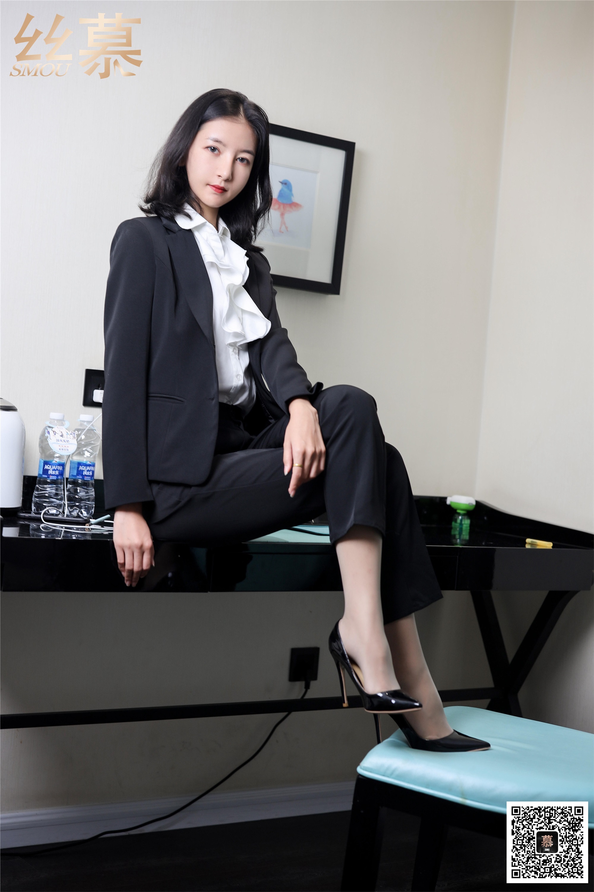 丝慕写真 SM327 茗茗《出差女总裁》