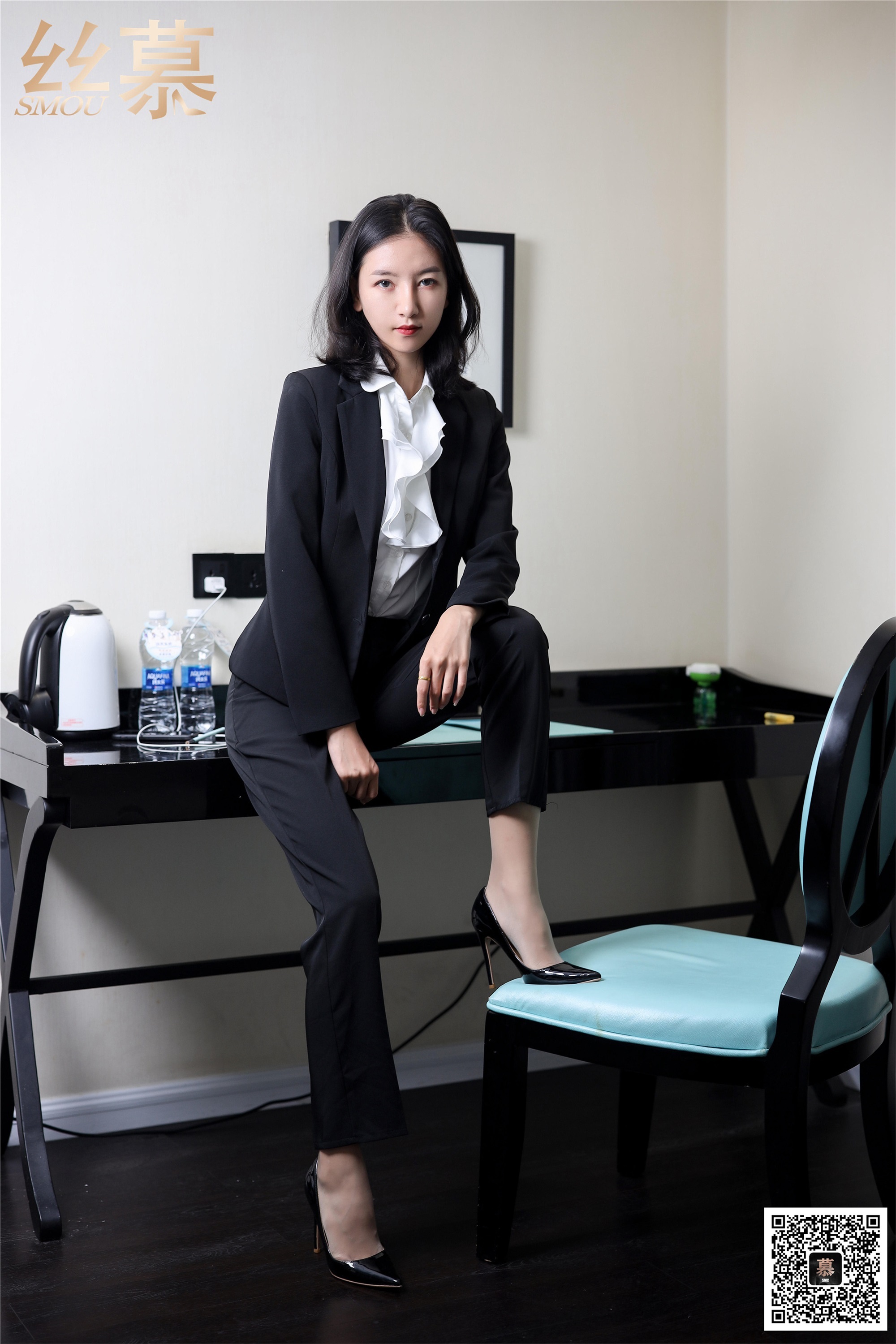 丝慕写真 SM327 茗茗《出差女总裁》