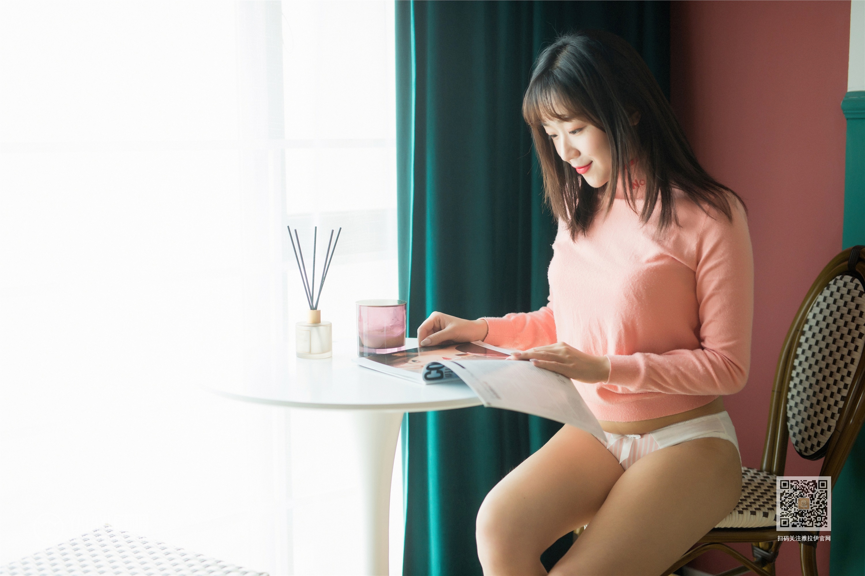 YALAYI雅拉伊  2020.02.01 Y531 小颖《穿毛衣好热》