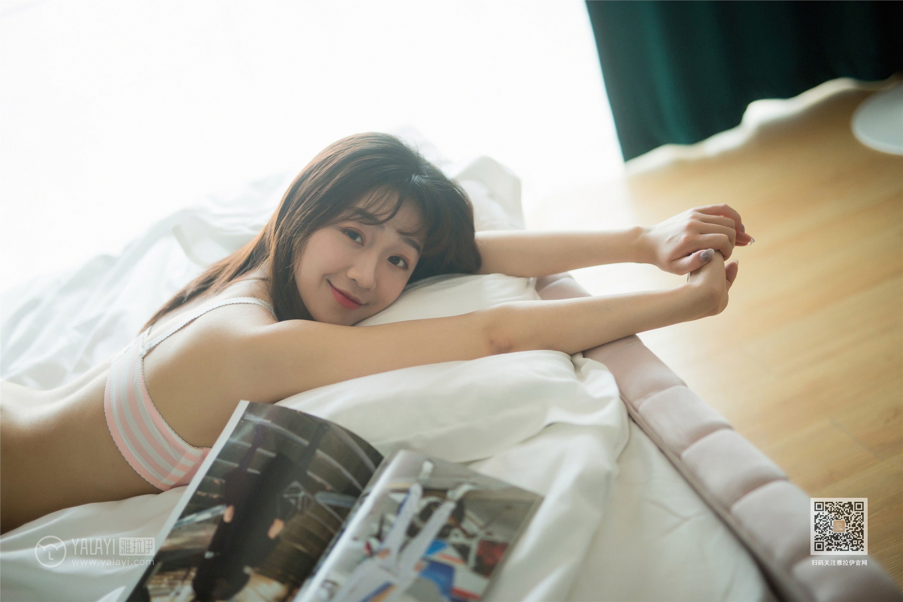 YALAYI雅拉伊  2020.02.01 Y531 小颖《穿毛衣好热》