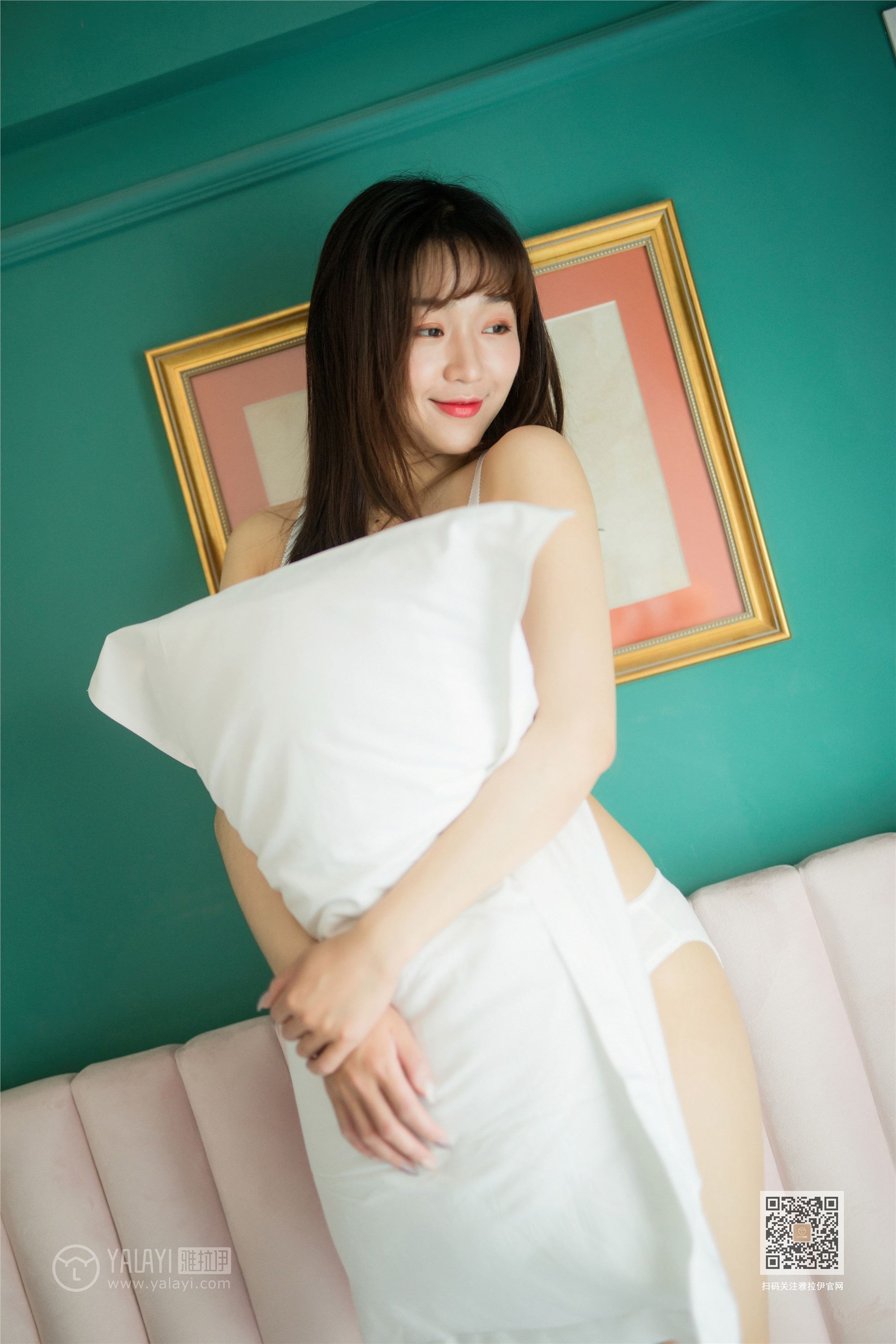 YALAYI雅拉伊  2020.02.01 Y531 小颖《穿毛衣好热》