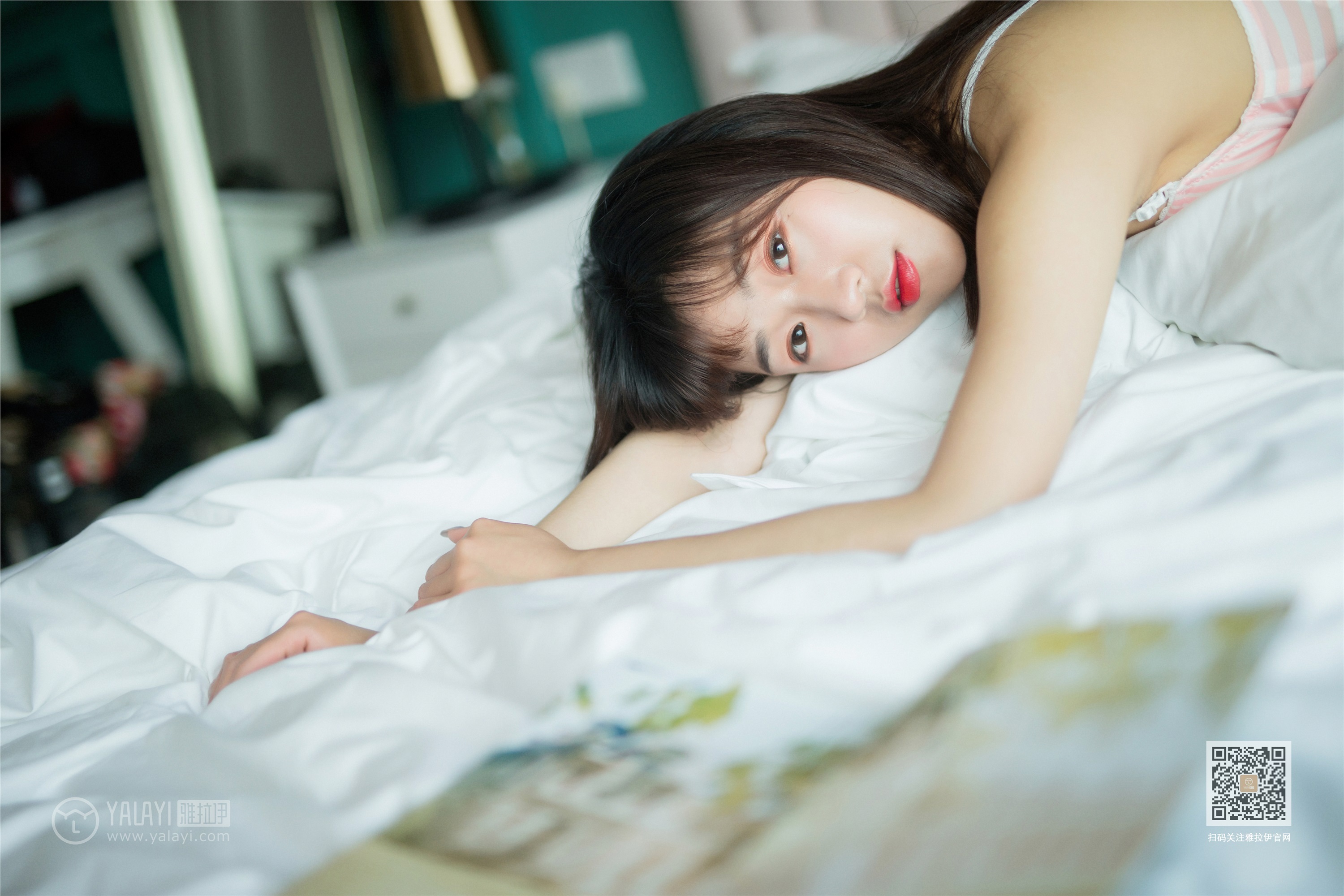 YALAYI雅拉伊  2020.02.01 Y531 小颖《穿毛衣好热》