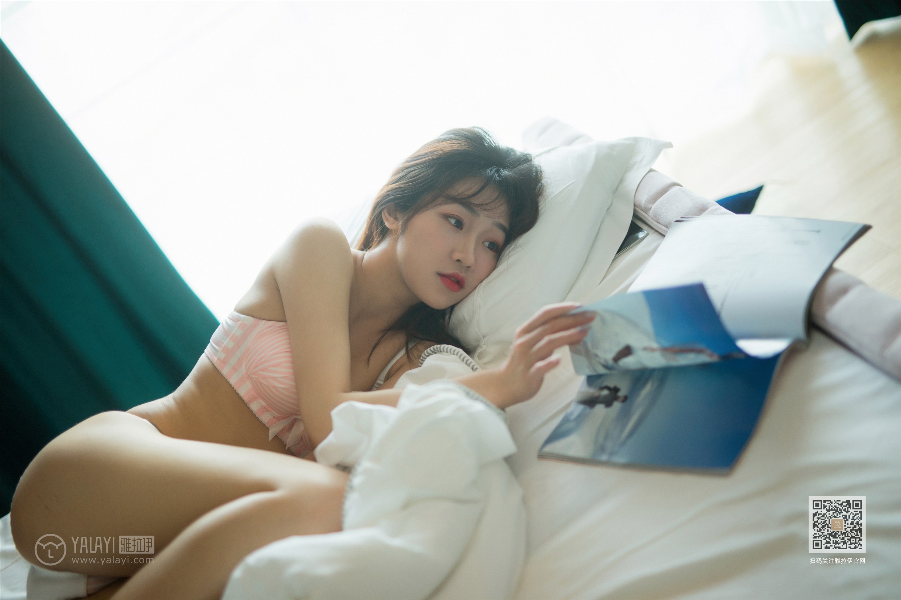 YALAYI雅拉伊  2020.02.01 Y531 小颖《穿毛衣好热》