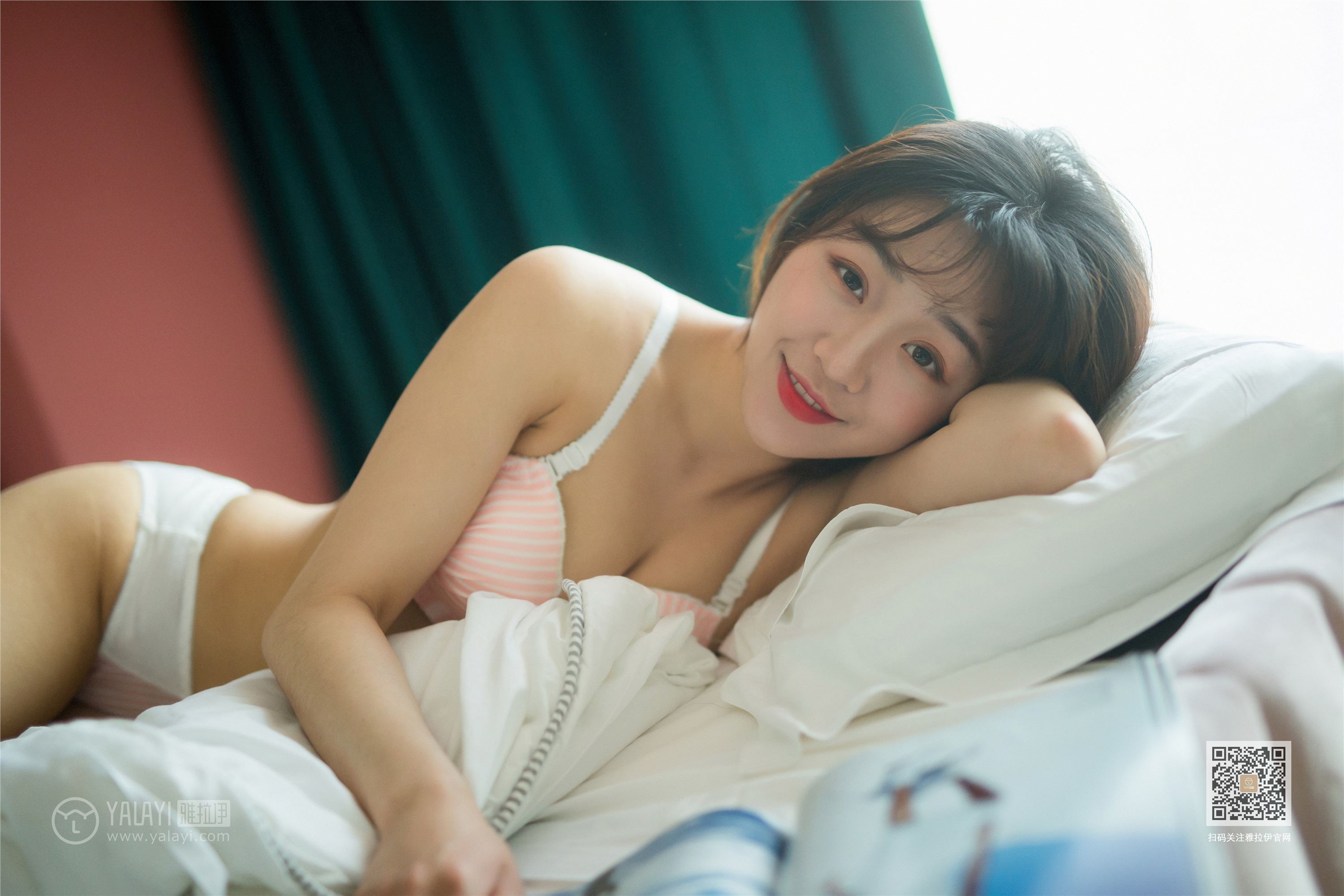 YALAYI雅拉伊  2020.02.01 Y531 小颖《穿毛衣好热》