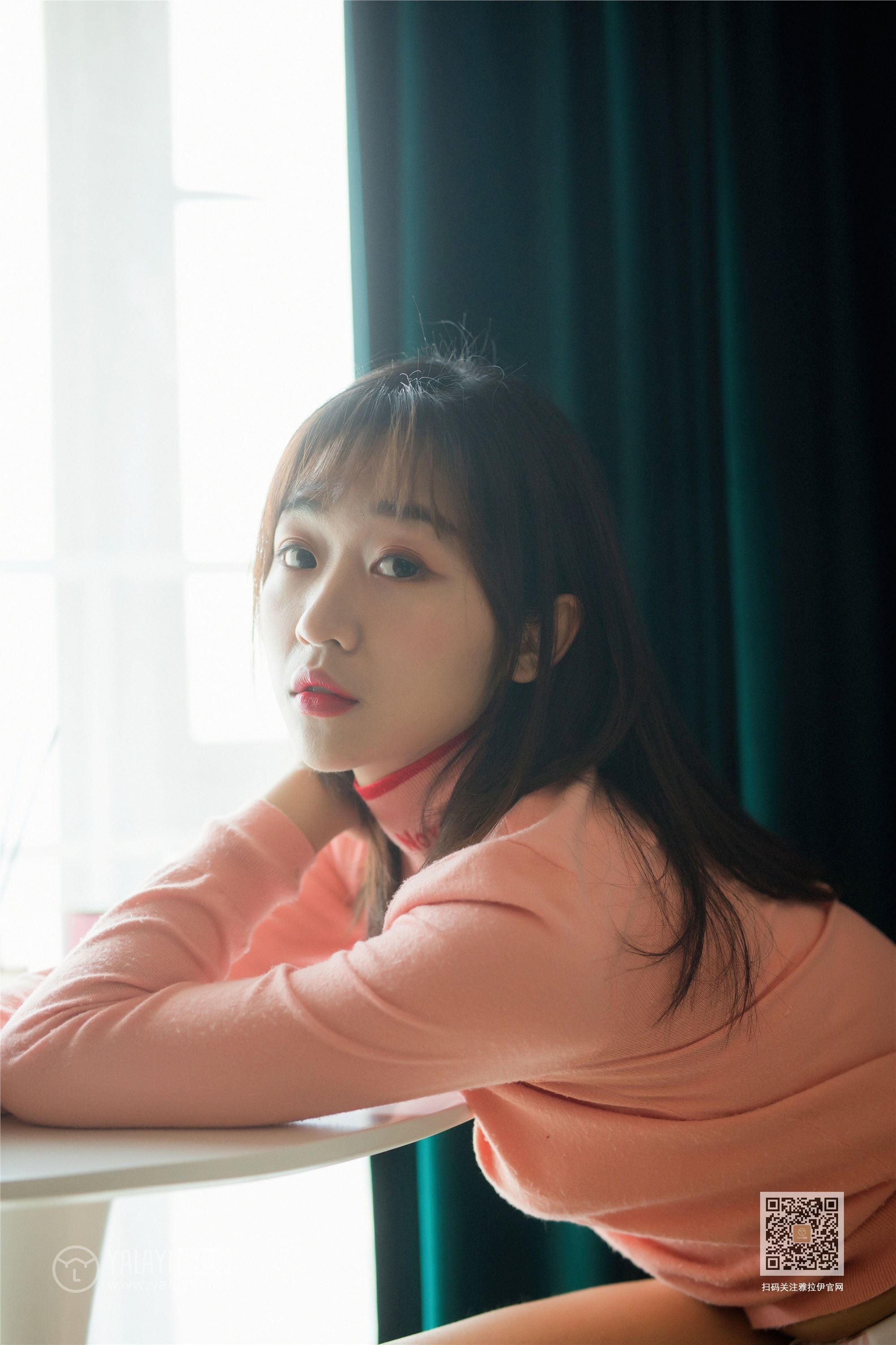 YALAYI雅拉伊  2020.02.01 Y531 小颖《穿毛衣好热》