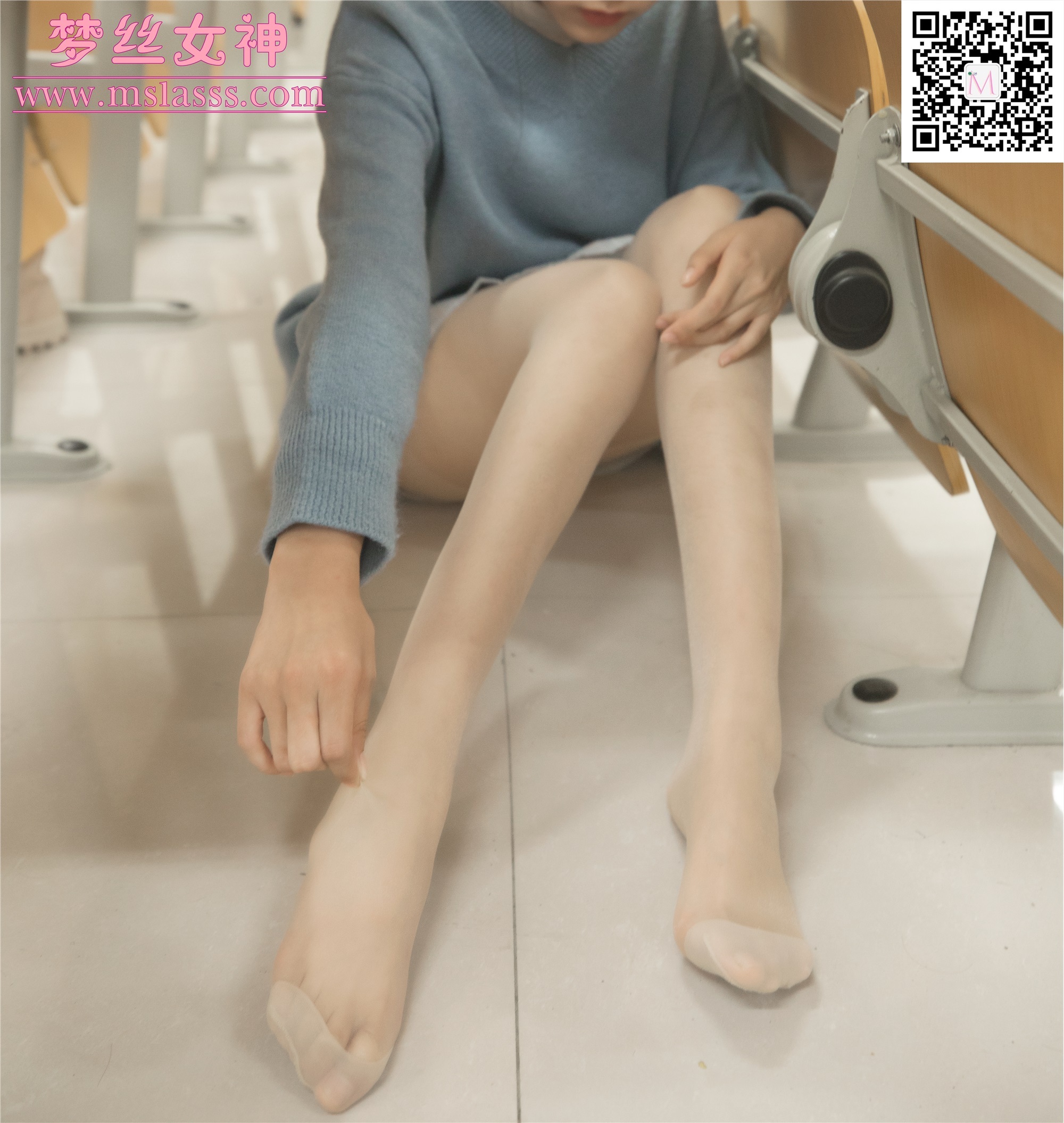 MSLASS梦丝女神 2019-12-26 Vol.085 林可儿 学院风女神