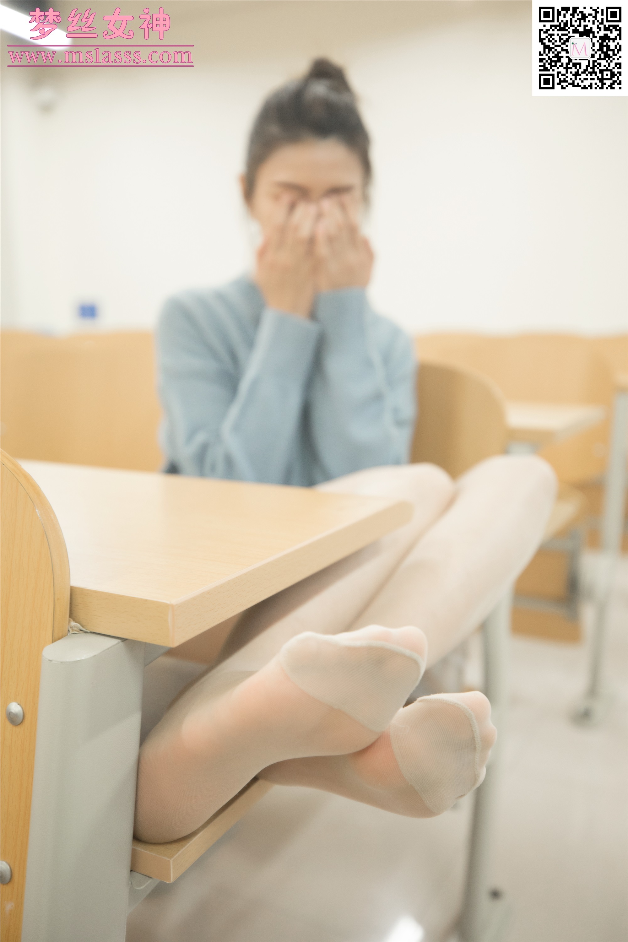 MSLASS梦丝女神 2019-12-26 Vol.085 林可儿 学院风女神